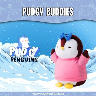 Foto 2 | Peluche de Pingüinos Regordetes Pudgy Penguins con Código Digital - Venta Internacional