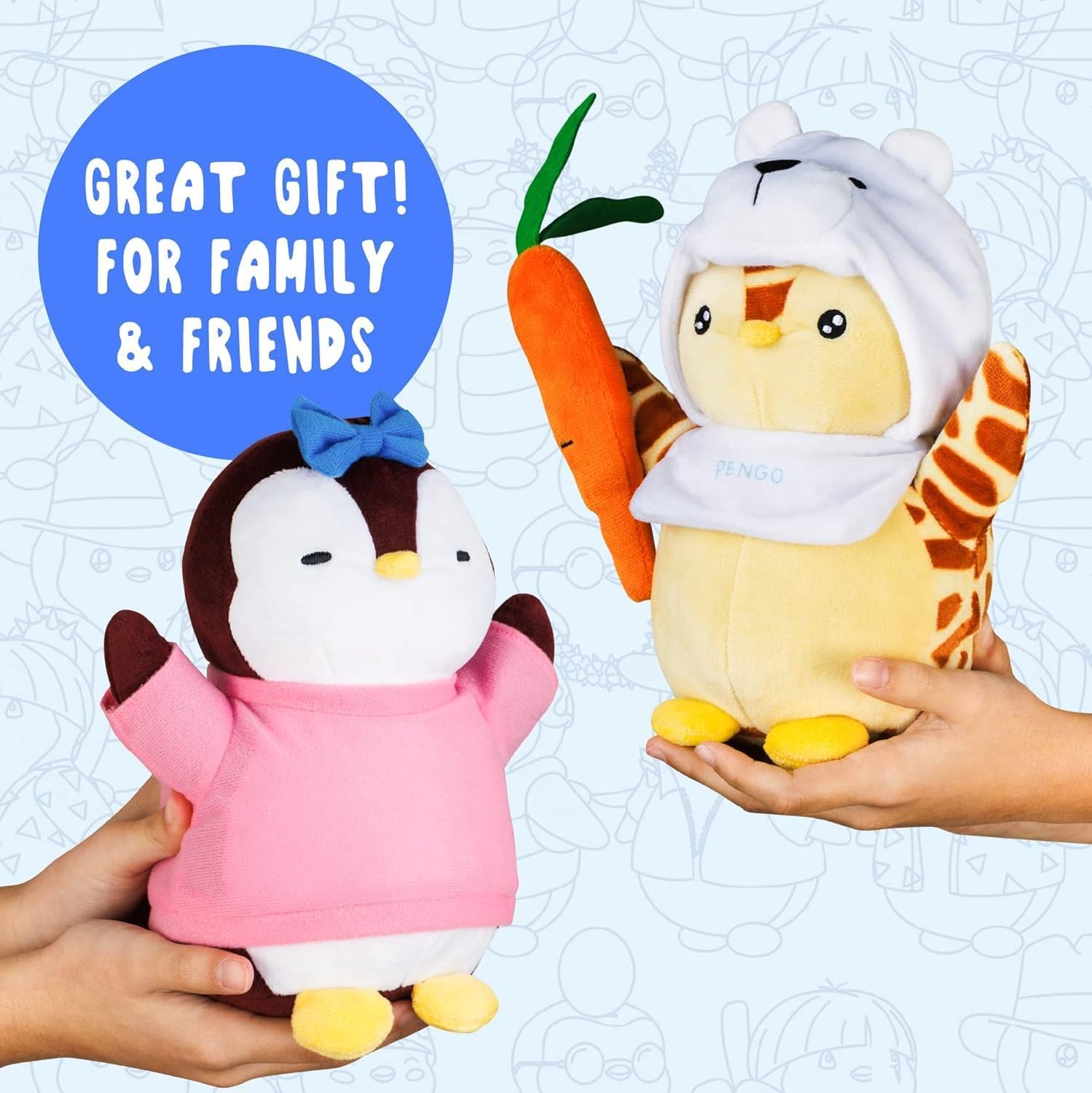 Foto 7 pulgar | Peluche de Pingüinos Regordetes Pudgy Penguins con Código Digital - Venta Internacional