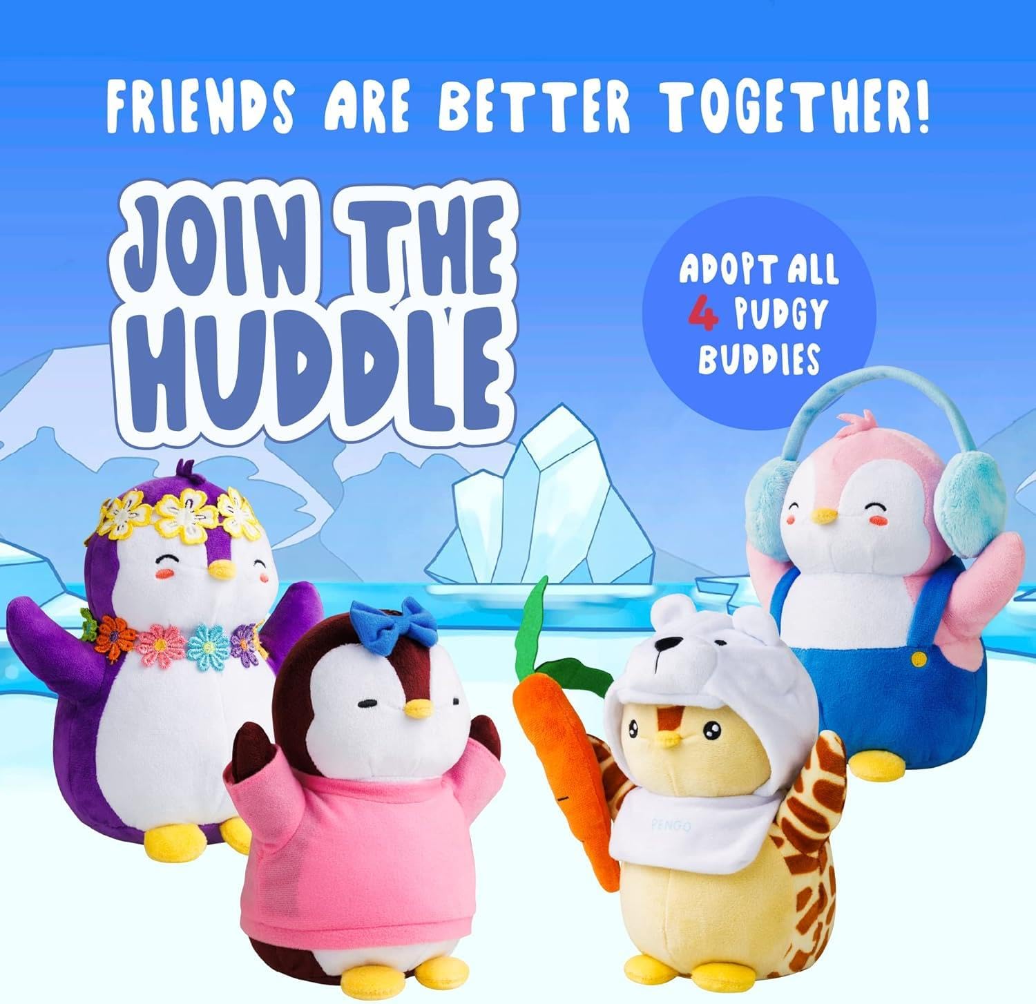 Foto 8 pulgar | Peluche de Pingüinos Regordetes Pudgy Penguins con Código Digital - Venta Internacional