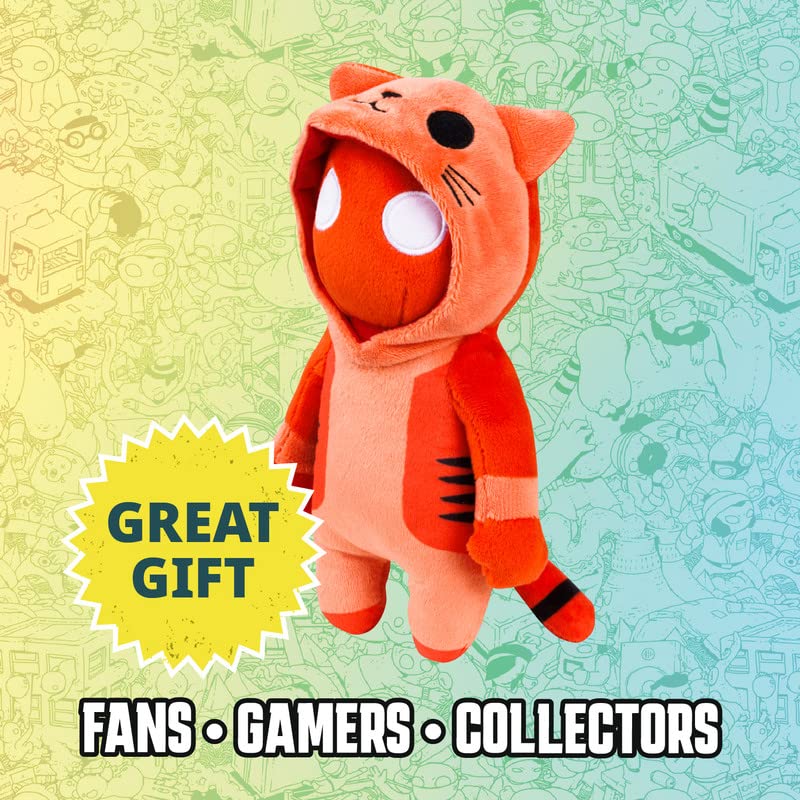 Foto 4 pulgar | Plush Toys P.m.i. Gang Beasts Peluche Buddies, Gato Rojo, 20 Cm - Venta Internacional.