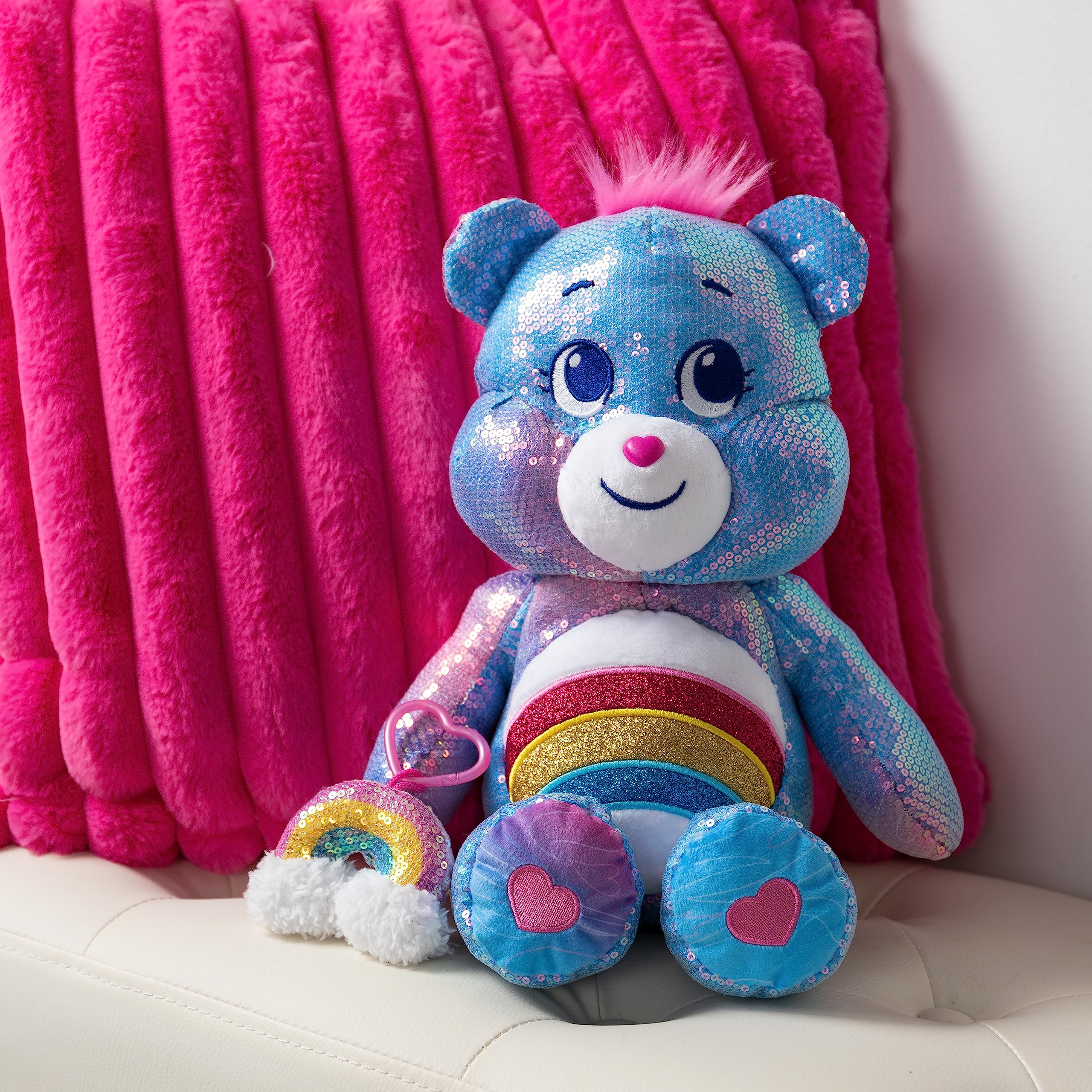 Foto 4 pulgar | Peluche Care Bears, Con Lentejuelas, 14 Pulgadas Para Más De 4 Años - Venta Internacional.