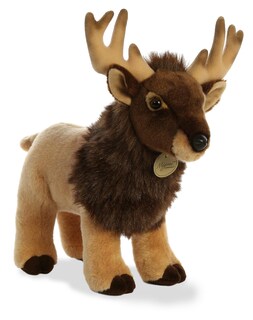 Foto 1 | Peluche De Peluche Aurora 14 Elk, Tamaño Grande, 34 Cm De Largo, De Felpa Sedosa - Venta Internacional.