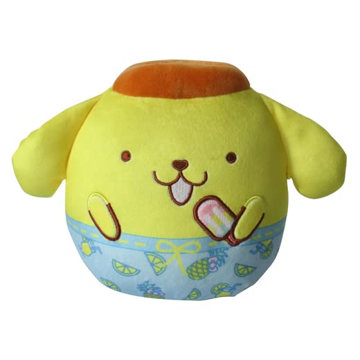 Peluche Squishmallow Official Kellytoy Pompompurin 16,5 Cm - Venta Internacional.