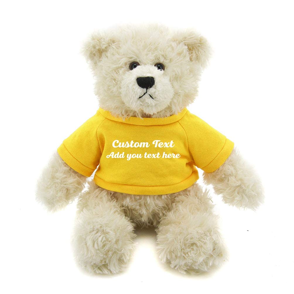 Peluche Brandon De Peluche Con Forma De Oso De Peluche Plushland Cream, 30 Cm - Venta Internacional.