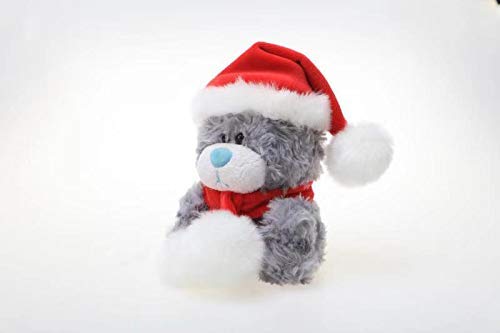 Foto 5 pulgar | Oso De Peluche Plushland, Adorable, Suave Y Peludo, Papá Noel - Venta Internacional.