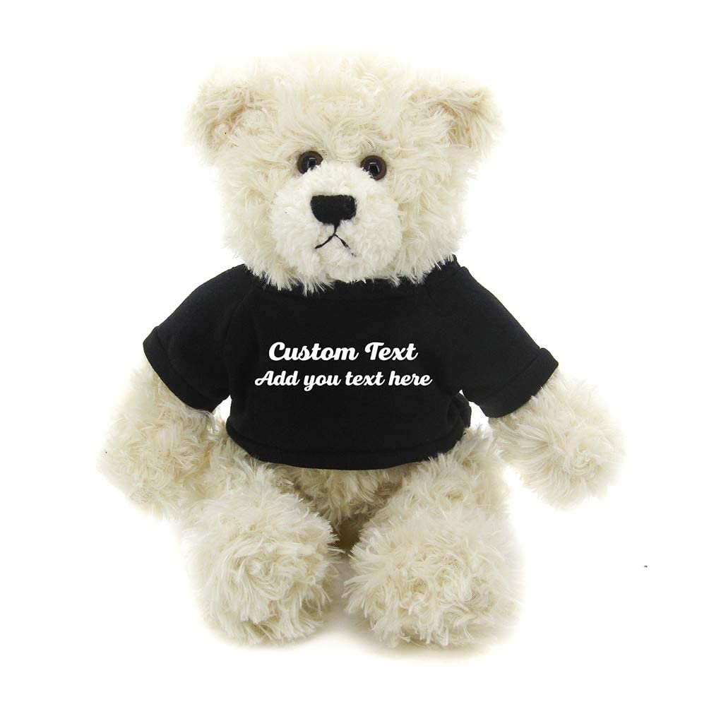 Peluche Brandon De Peluche Con Forma De Oso De Peluche Plushland Cream, 30 Cm - Venta Internacional.