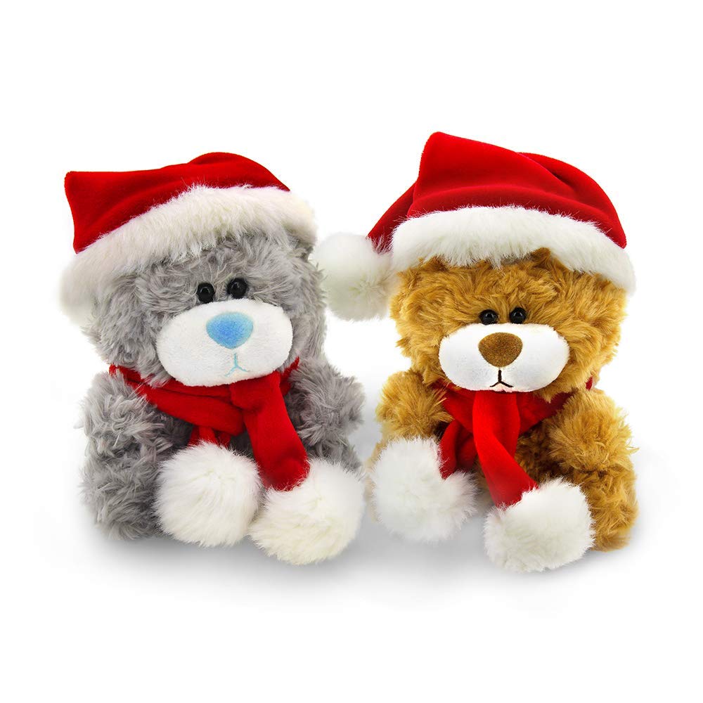 Oso De Peluche Plushland, Adorable, Suave Y Peludo, Papá Noel - Venta Internacional.