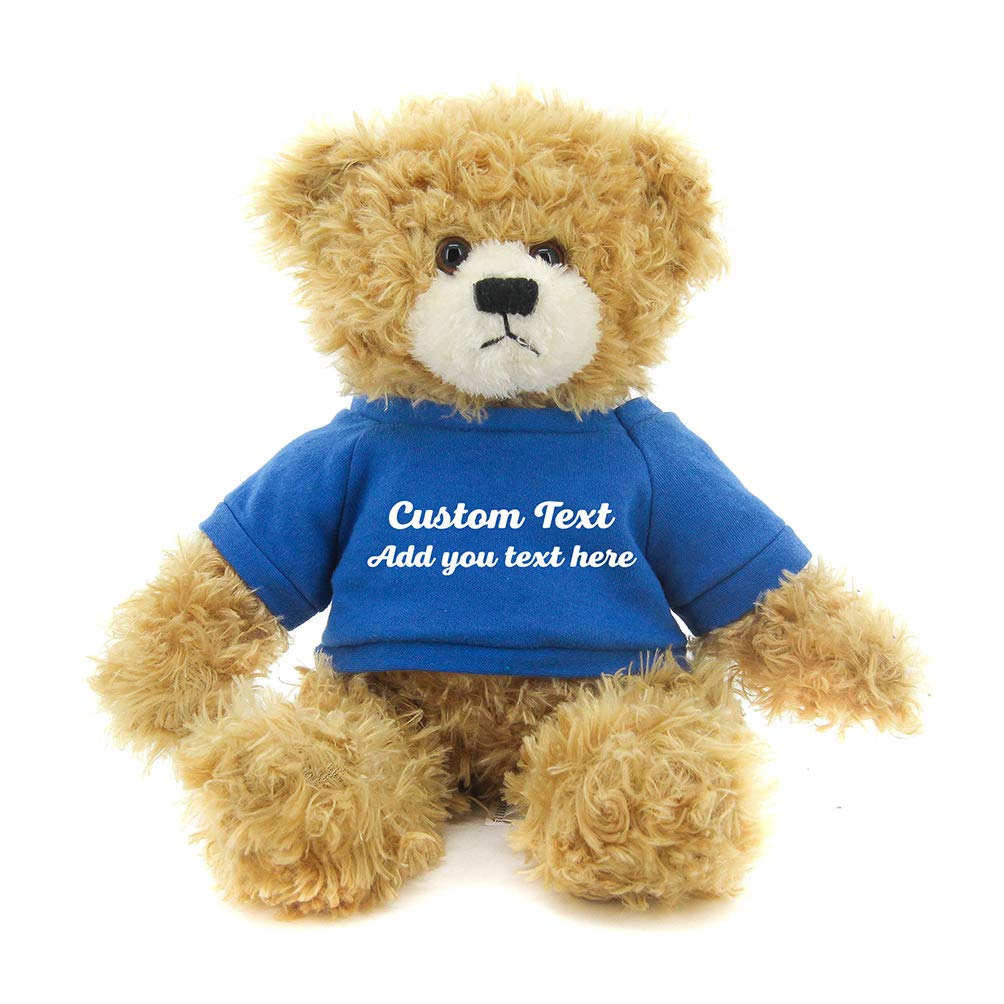 Peluche Teddy Bear Plushland Brandon, 30 Cm, Color Beige - Venta Internacional.
