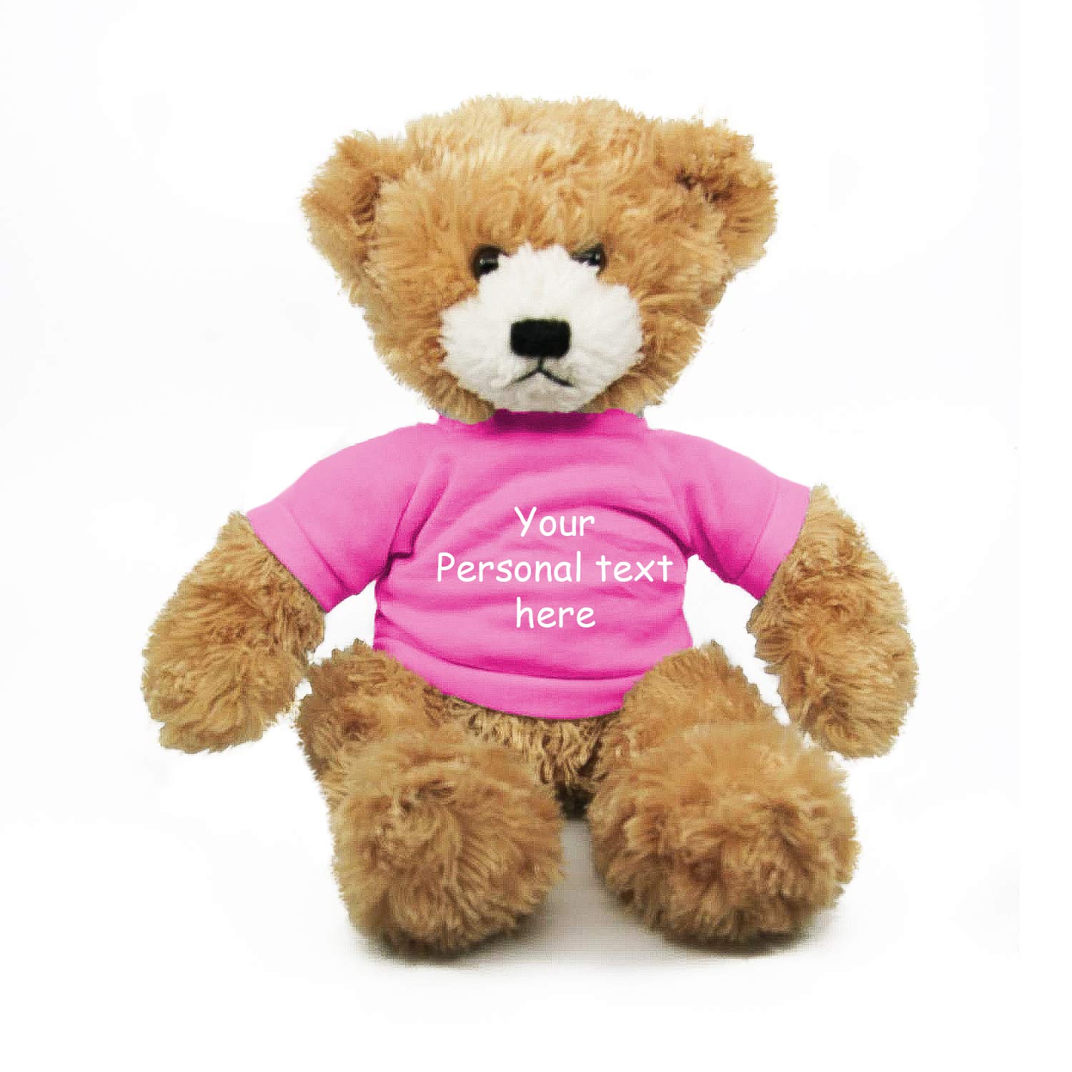 Oso De Peluche Brandon De Peluche Plushland, Color Beige, 30 Cm - Venta Internacional.