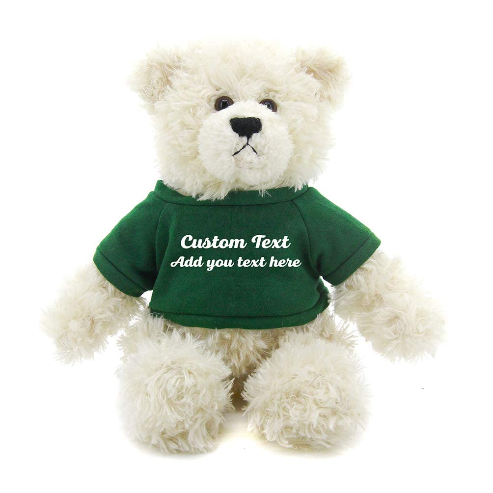 Peluche Brandon De Peluche Con Forma De Oso De Peluche Plushland Cream, 30 Cm - Venta Internacional.