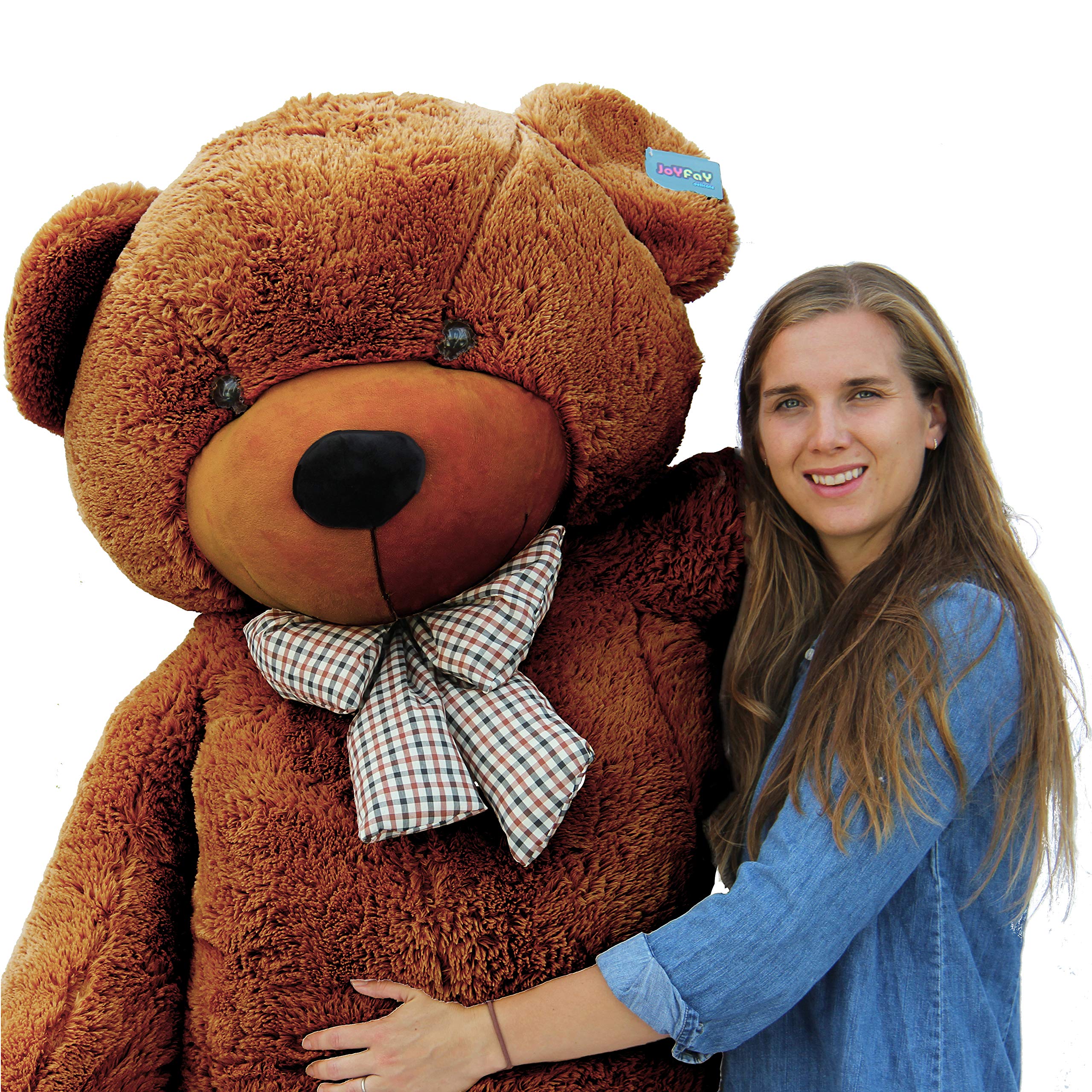 Foto 2 pulgar | Peluche De Peluche Joyfay 78 Giant, 200 Cm, Color Marrón Oscuro - Venta Internacional.