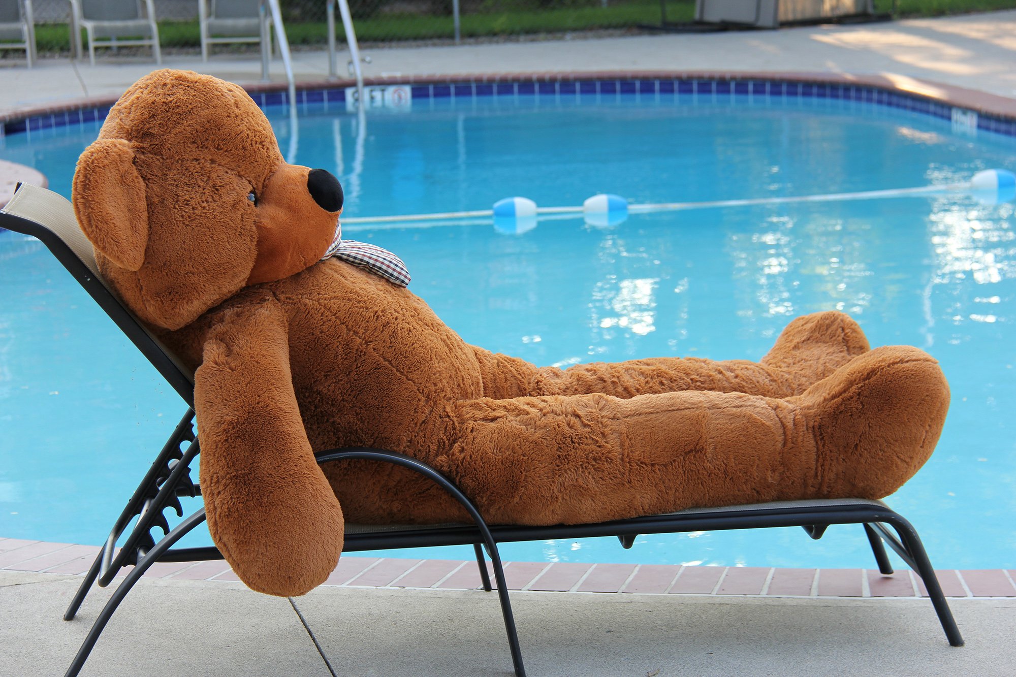 Foto 3 | Peluche De Peluche Joyfay 78 Giant, 200 Cm, Color Marrón Oscuro - Venta Internacional.
