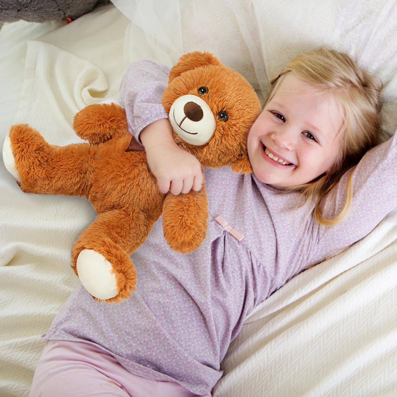 Foto 4 pulgar | Oso De Peluche Tezituor De 14 Pulgadas A Granel, 12 Paquetes Para Niños - Venta Internacional.
