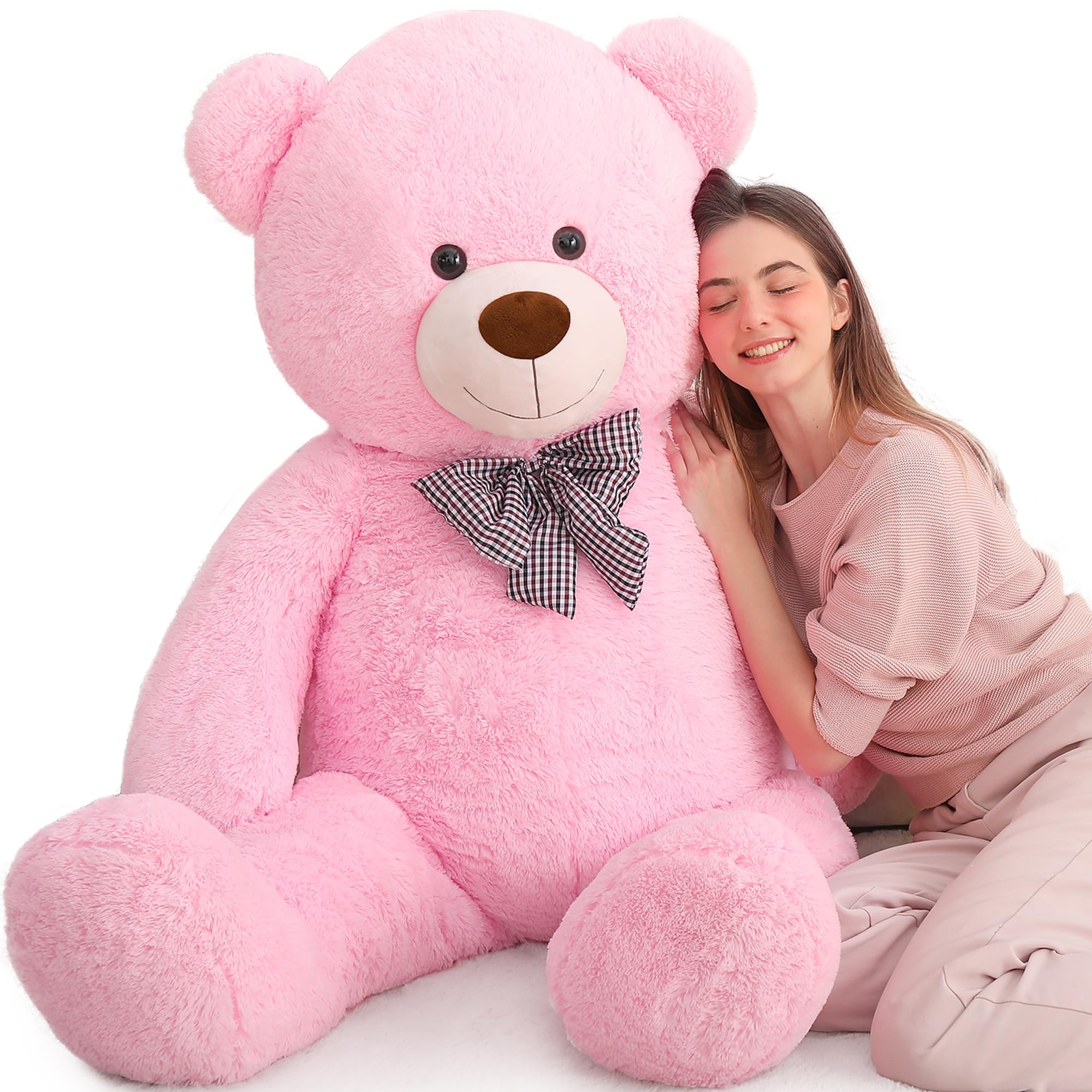 Foto 2 pulgar | Peluche Mao Golan, Oso De Peluche Gigante Rosa, 150 Cm - Venta Internacional.