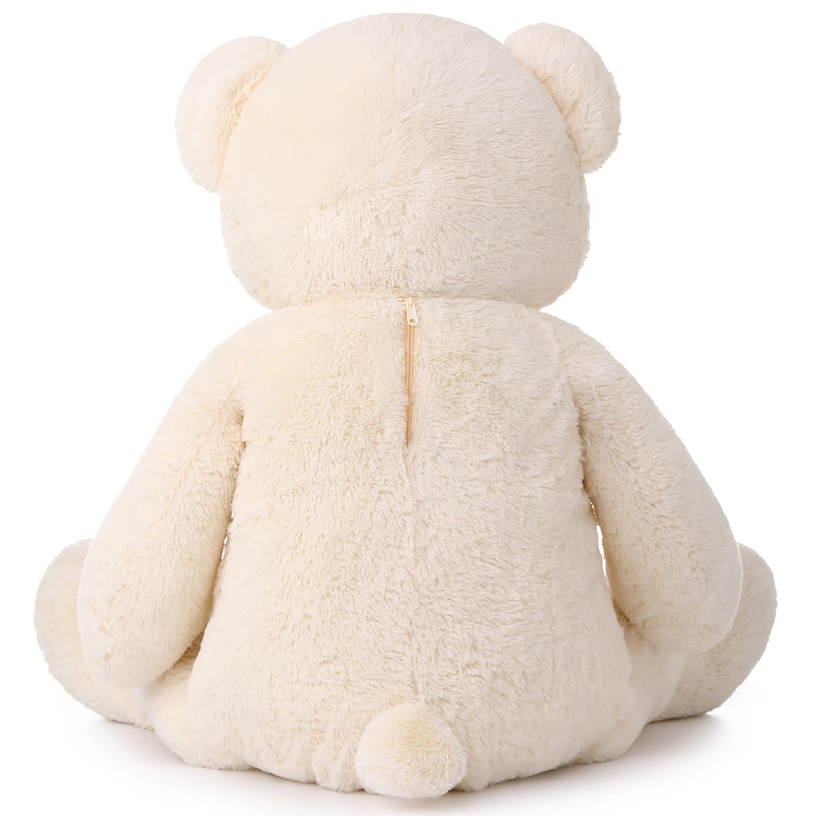 Foto 8 pulgar | Peluche Gigante Con Forma De Oso De Peluche Morismos, 130 Cm, Color Beige - Venta Internacional.