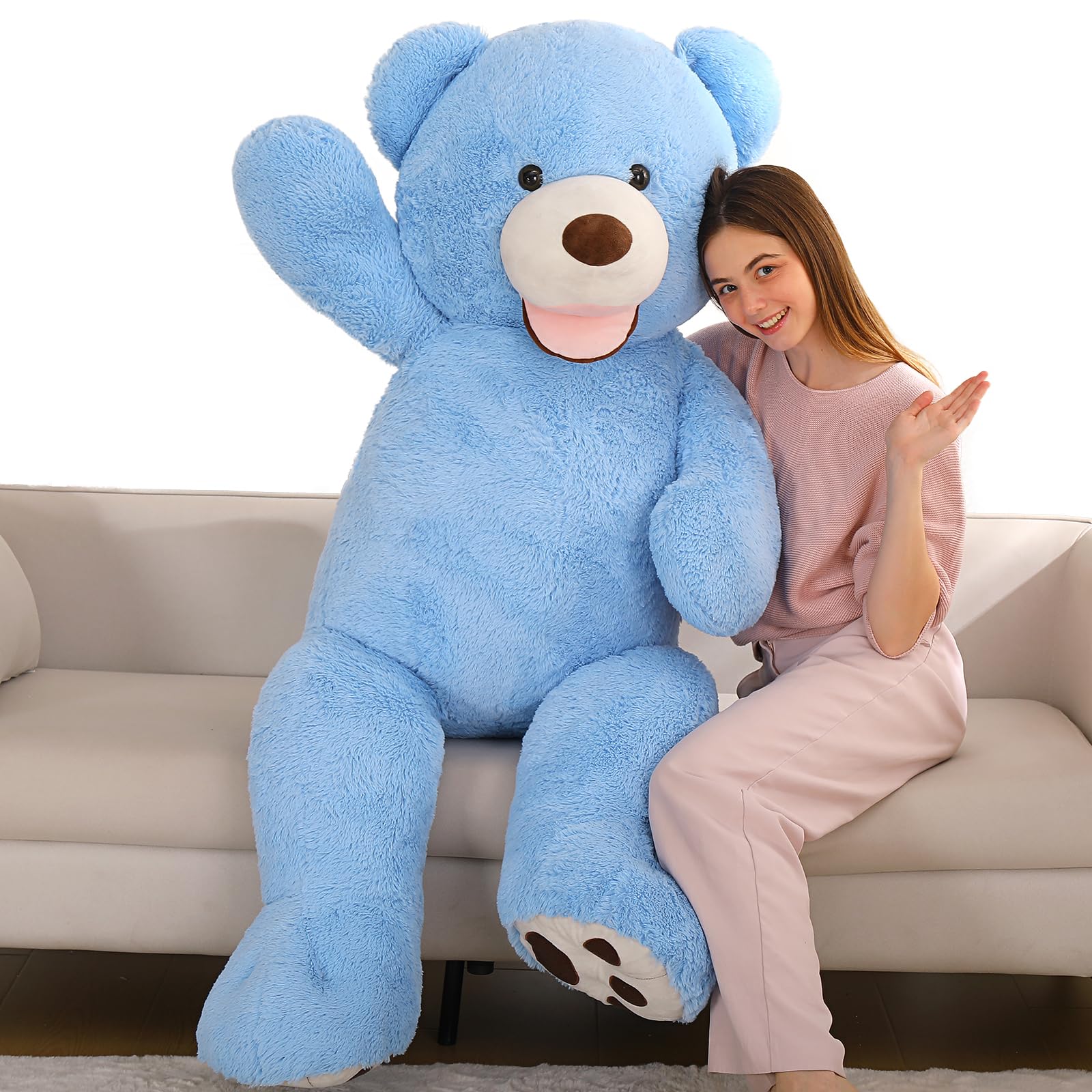 Foto 2 pulgar | Peluche Gigante Maogolan De Peluche, 150 Cm, Regalo De San Valentín - Venta Internacional.