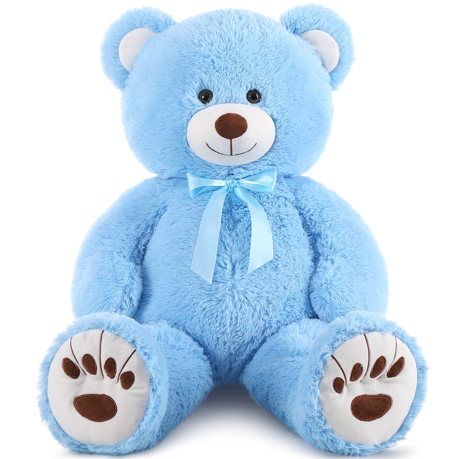 Foto 2 pulgar | Oso De Peluche Morismos Giant Blue 90 Cm Para Niños - Venta Internacional.