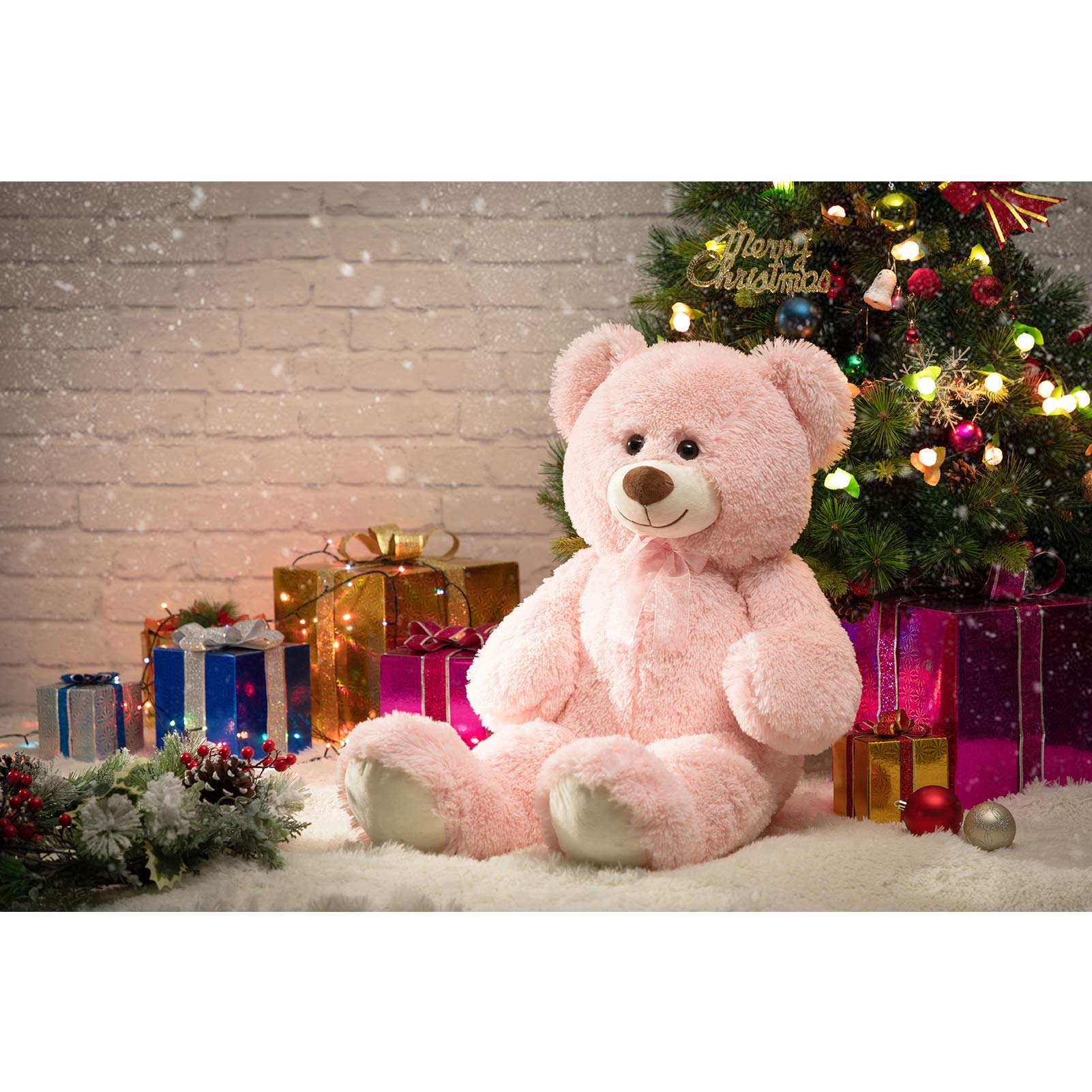 Foto 4 pulgar | Oso De Peluche Gigante Teddy Bear Hollyhome, 90 Cm, Rosa - Venta Internacional.