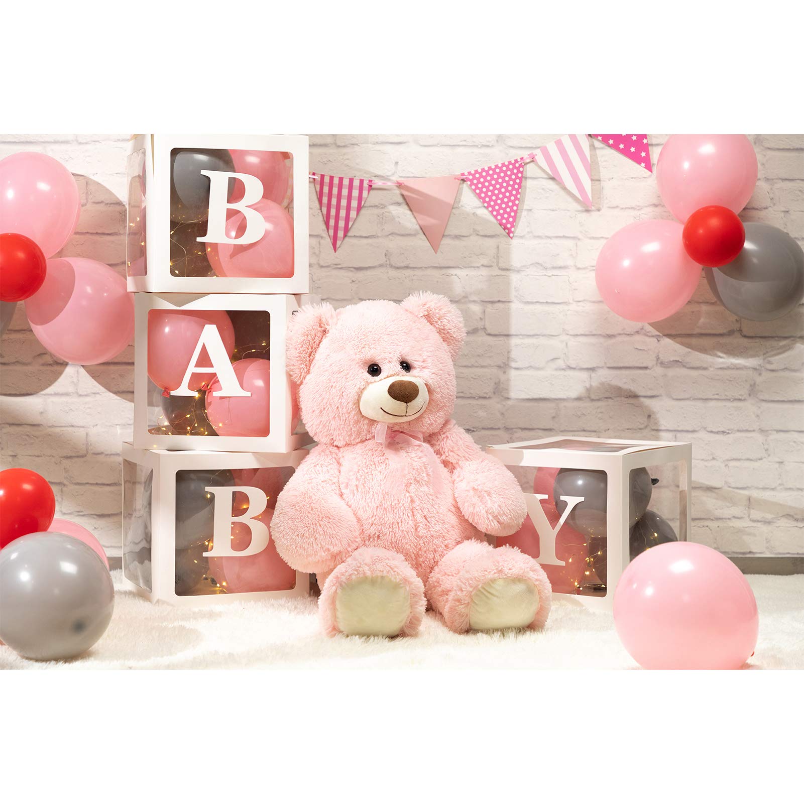 Foto 5 pulgar | Oso De Peluche Gigante Teddy Bear Hollyhome, 90 Cm, Rosa - Venta Internacional.