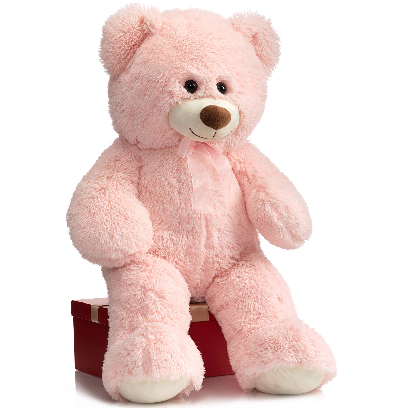 Foto 5 | Oso De Peluche Gigante Teddy Bear Hollyhome, 90 Cm, Rosa - Venta Internacional.