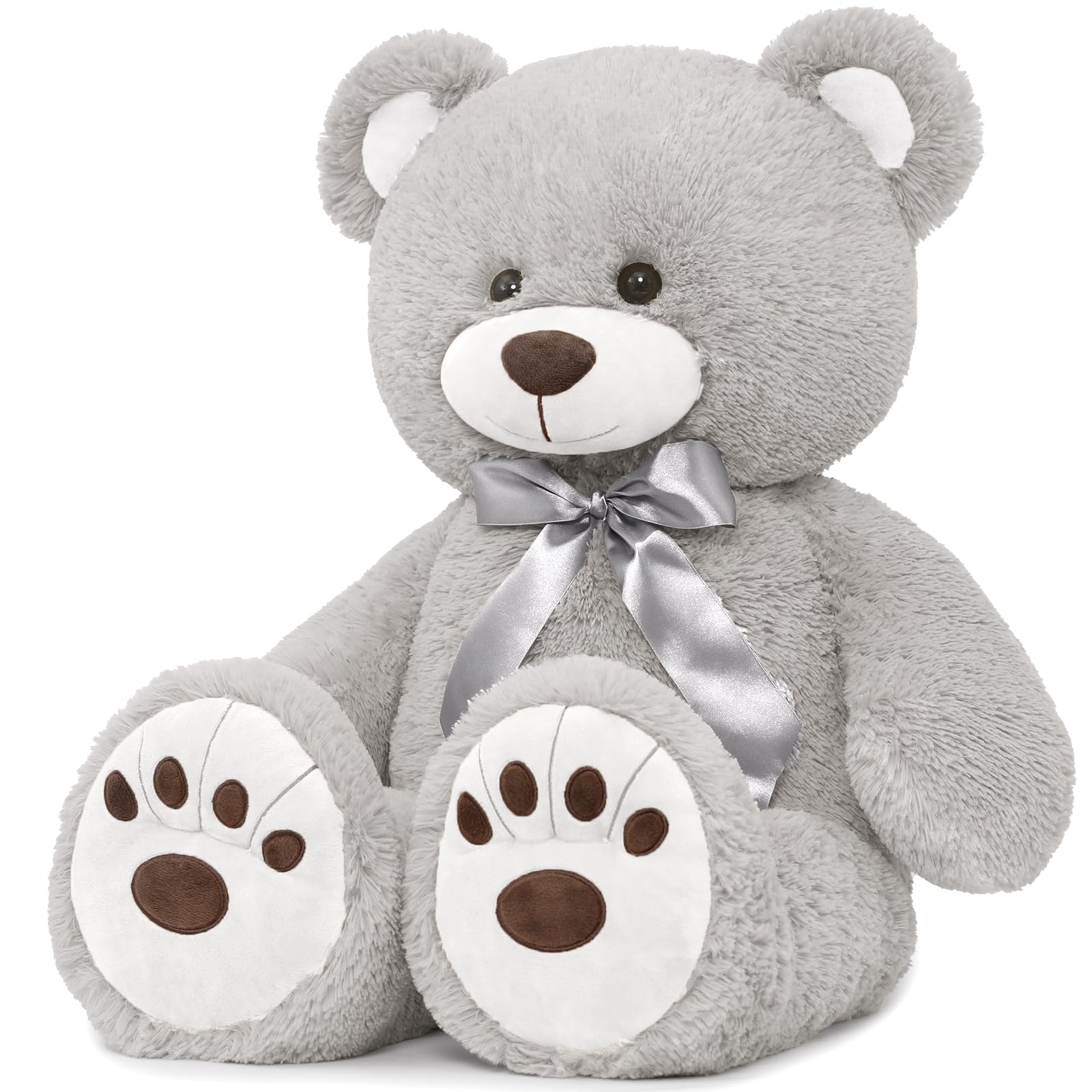Foto 2 pulgar | Oso De Peluche Morismos Giant 90 Cm Gris Para Niños - Venta Internacional.