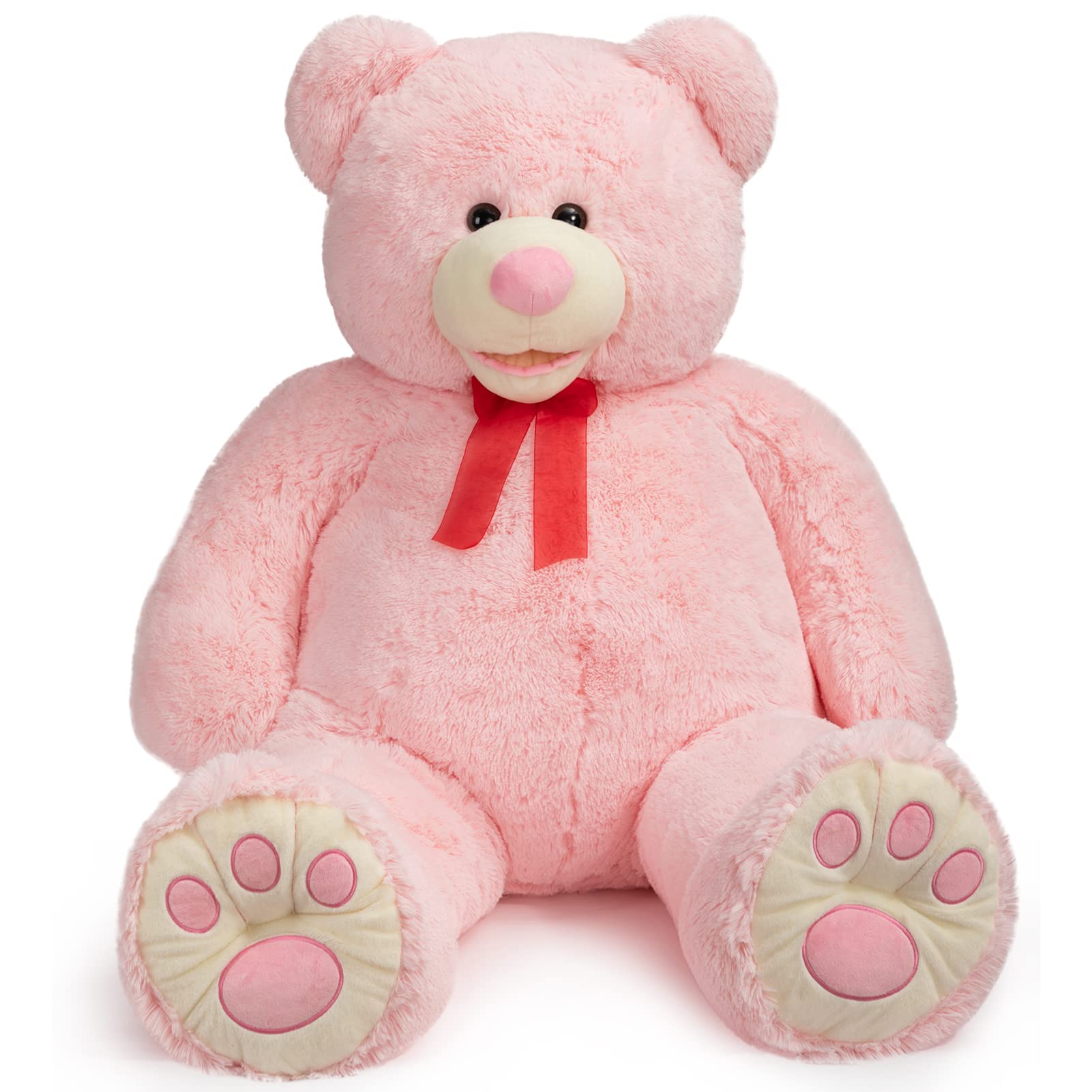 Foto 5 pulgar | Peluche Gigante De Peluche Teddy Bear Hollyhome, 150 Cm, Rosa - Venta Internacional.