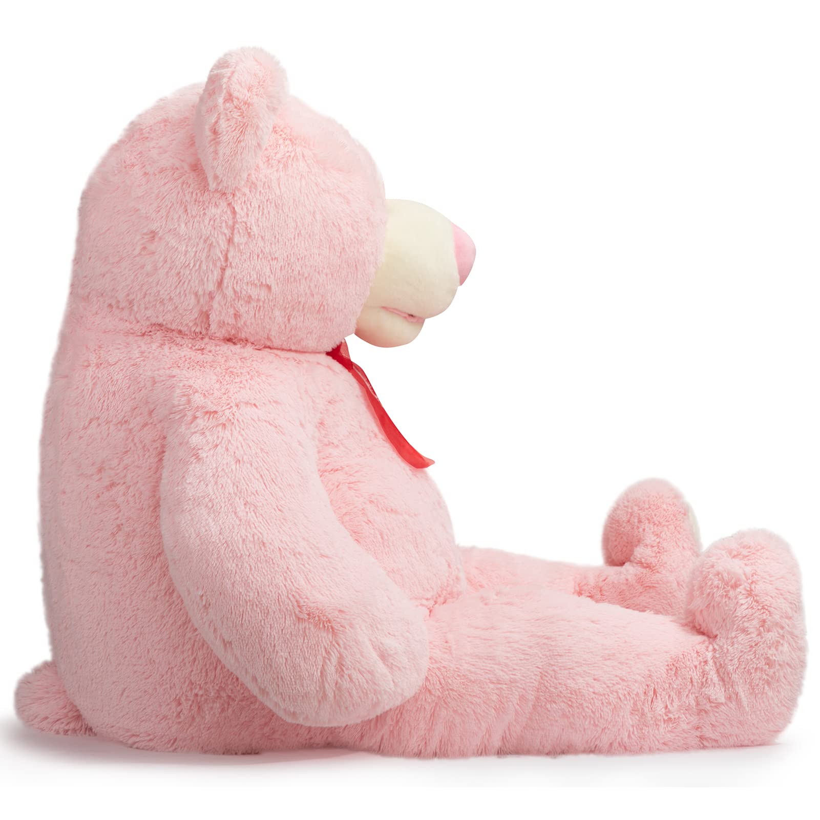 Foto 7 pulgar | Peluche Gigante De Peluche Teddy Bear Hollyhome, 150 Cm, Rosa - Venta Internacional.