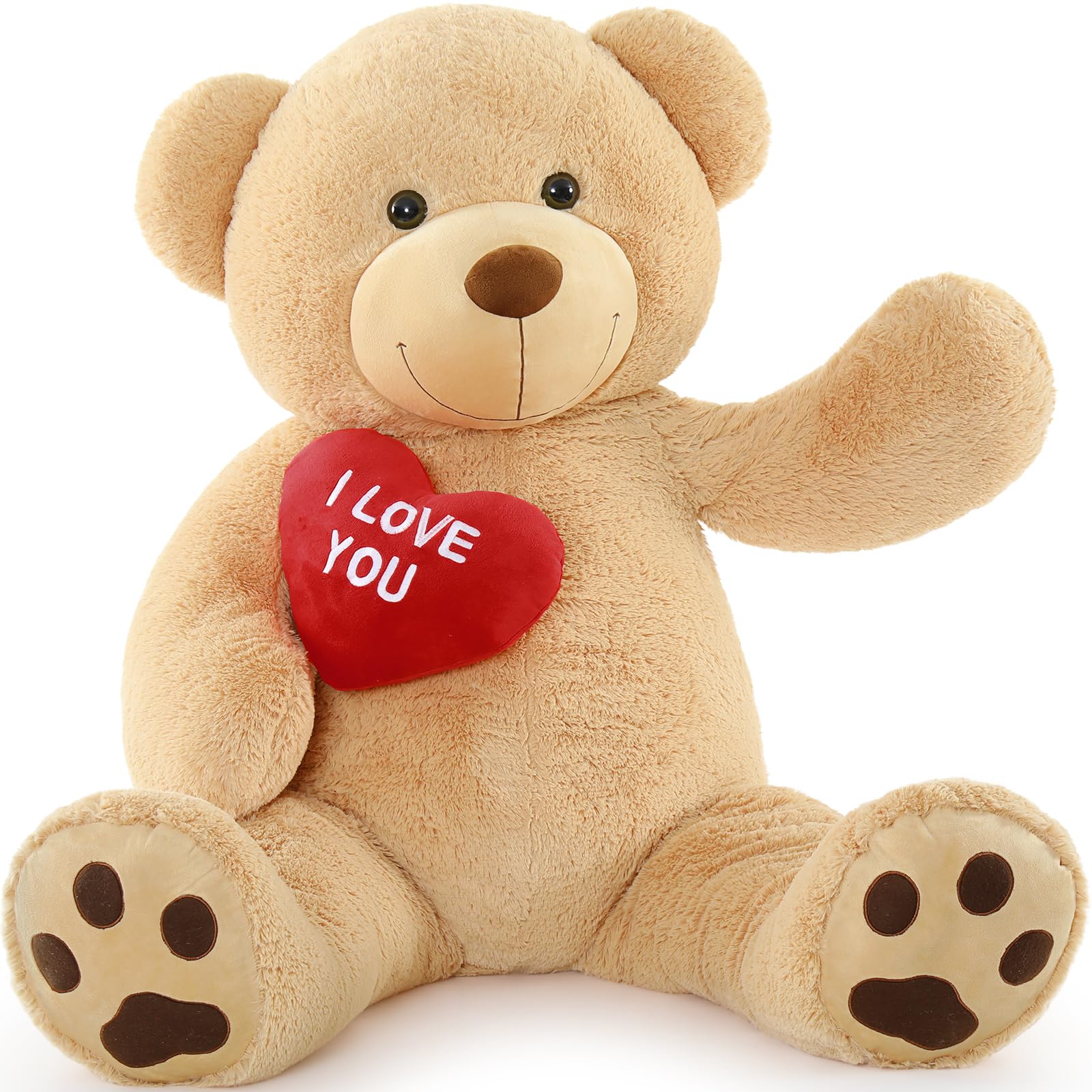 Foto 8 pulgar | Oso De Peluche Tezituor De 150 Cm Con Corazón «te Amo» - Venta Internacional.