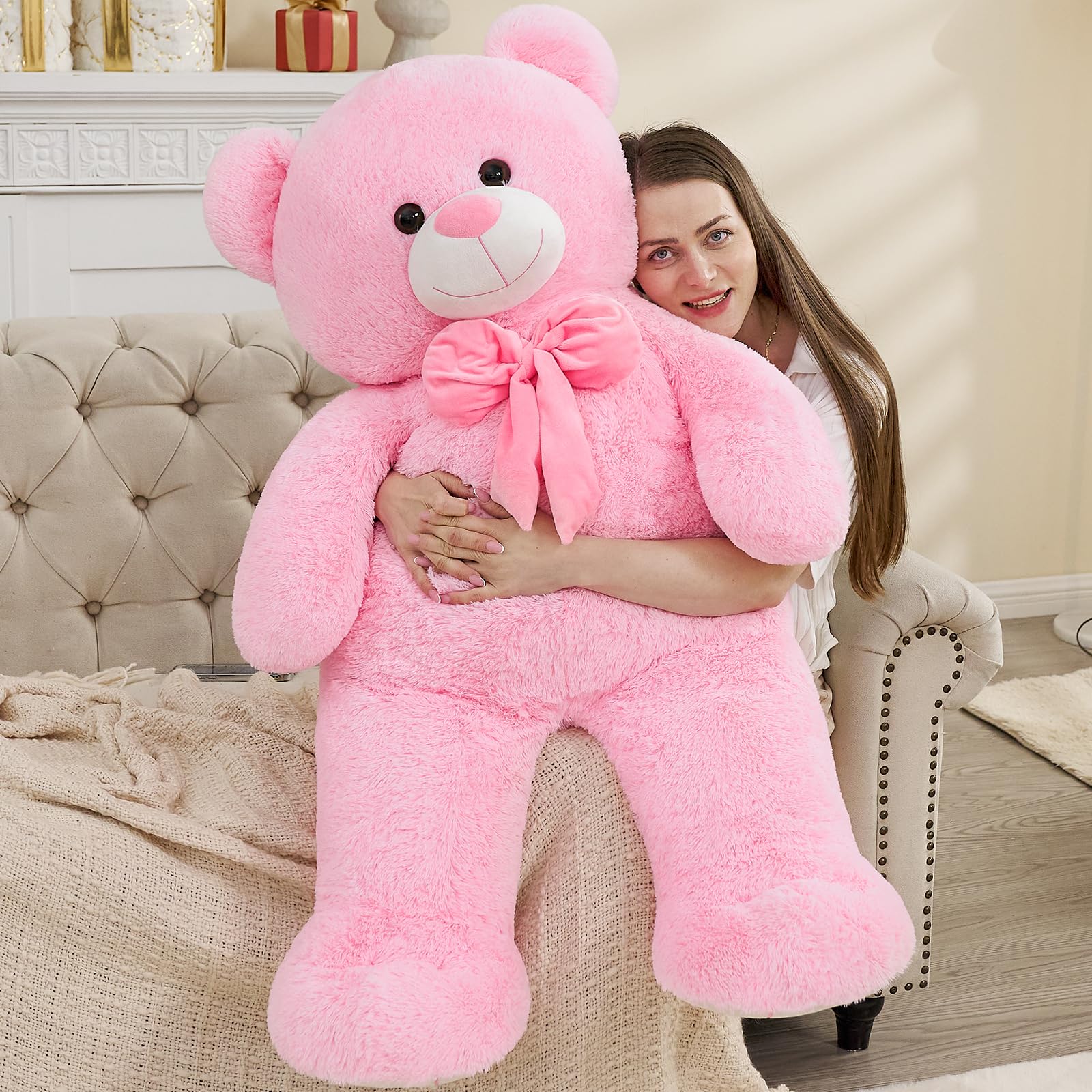 Foto 4 pulgar | Peluche Teddy Bear Tezituor Giant De 120 Cm Para El Día De San Valentín - Venta Internacional.