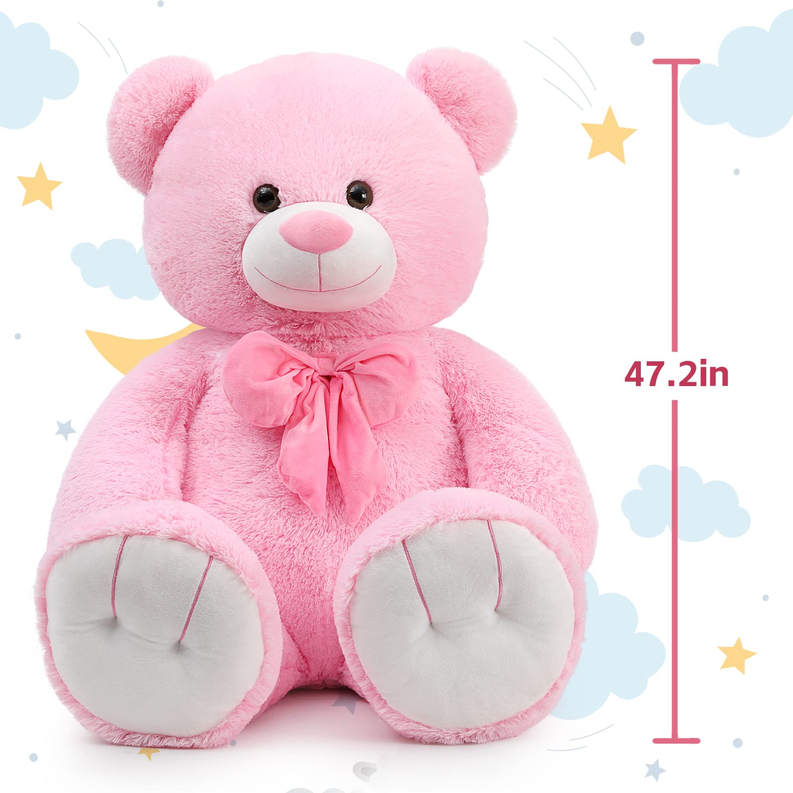 Foto 6 pulgar | Peluche Teddy Bear Tezituor Giant De 120 Cm Para El Día De San Valentín - Venta Internacional.