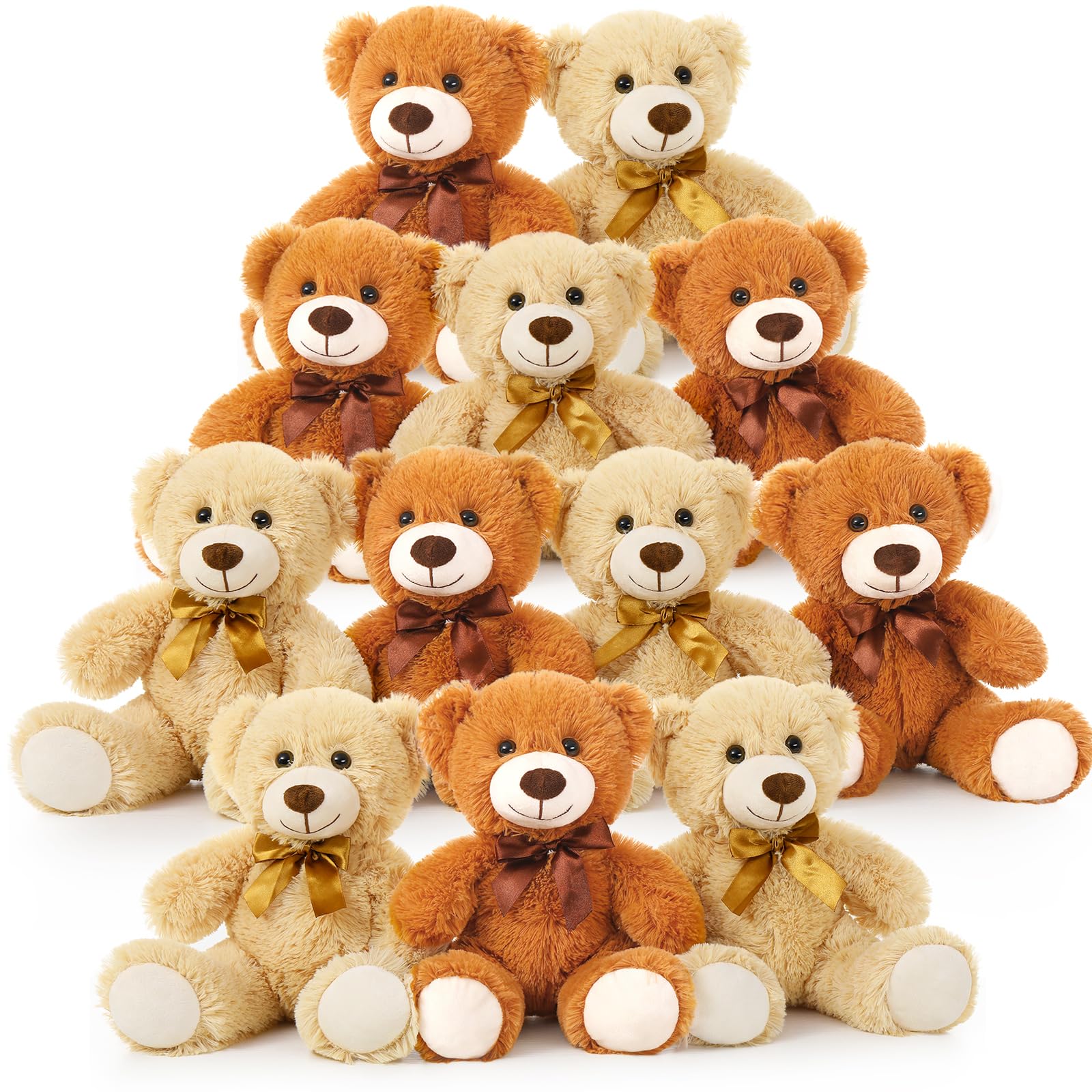 Animales De Peluche Morismos De 14 Pulgadas De Teddy Bears, 12 Paquetes - Venta Internacional.