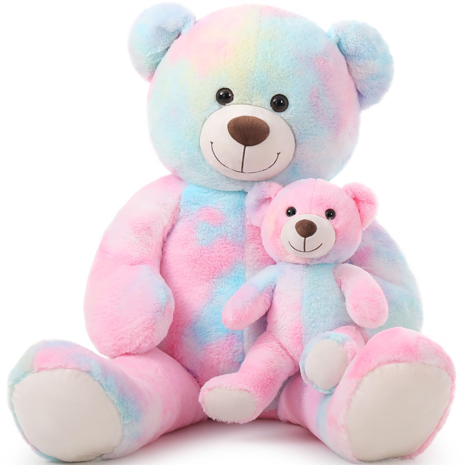 Oso De Peluche Gigante Tezituor De 100 Cm Con Color Rosa Bebé - Venta Internacional.