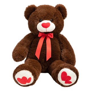 Foto 6 | Peluche Con Forma De Oso De Peluche Hollyhome, 90 Cm, Con Corazón Rojo - Venta Internacional.