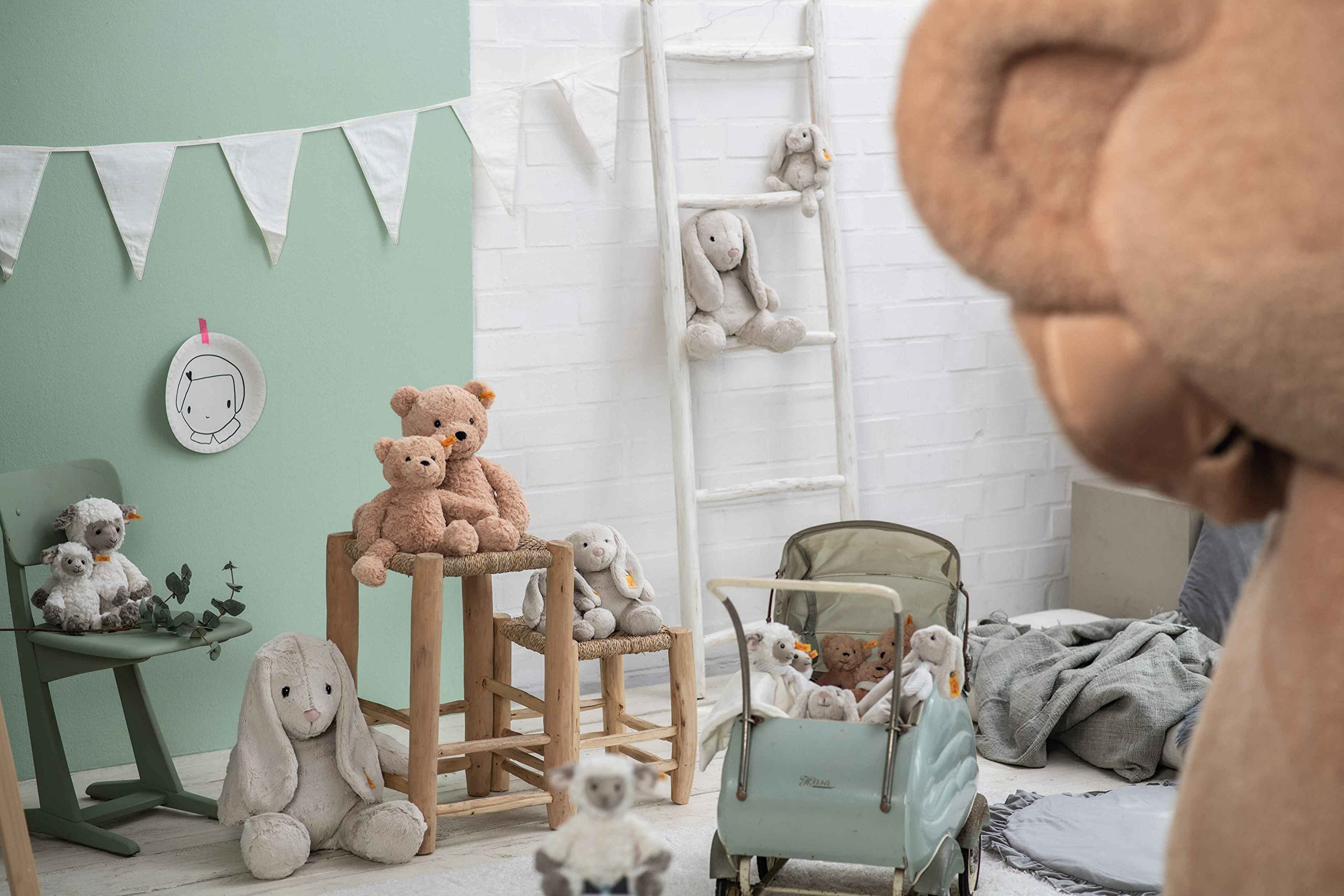 Foto 7 | Peluche Para Niños Teddy Bear Steiff Jimmy, 30 Cm, Marrón Claro - Venta Internacional.