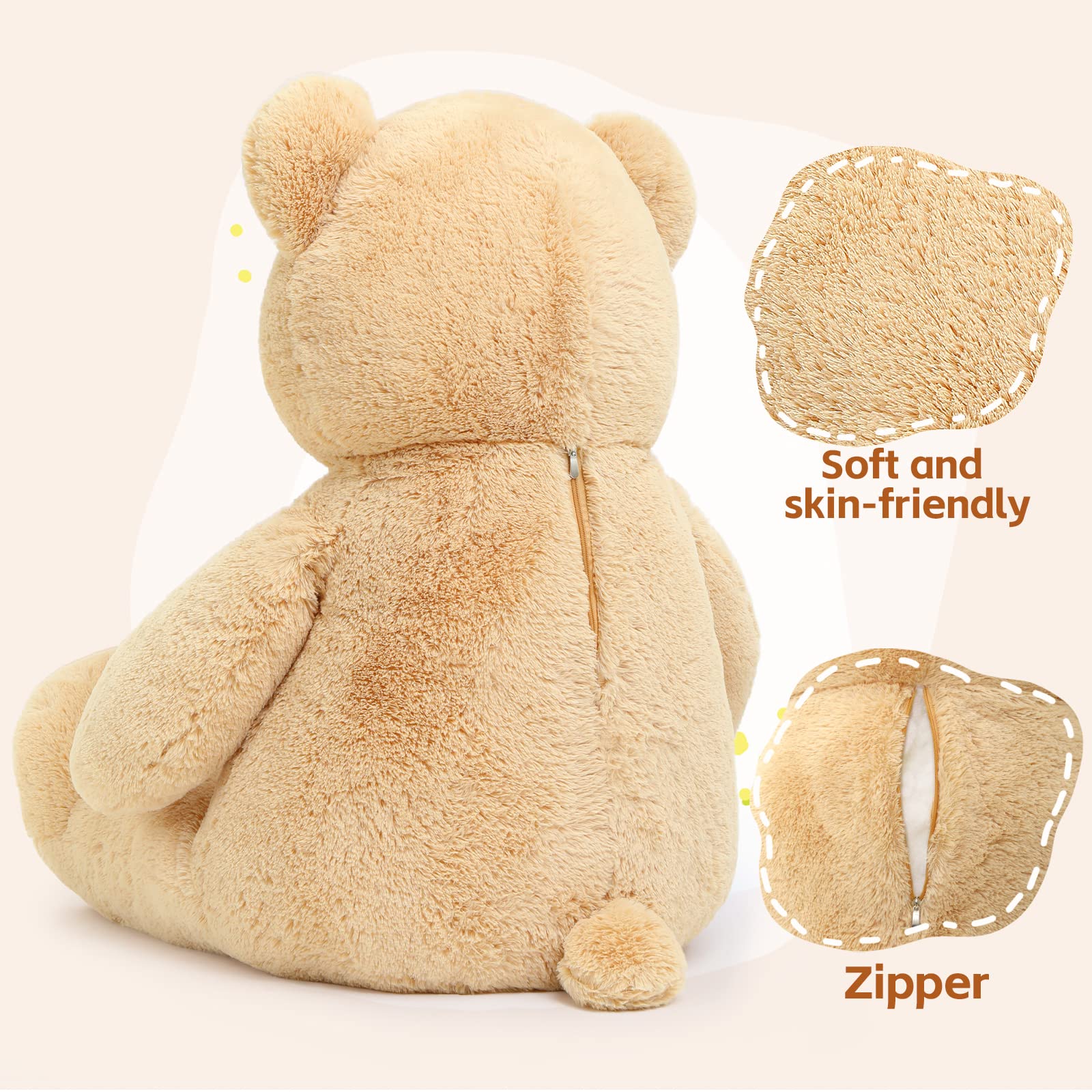 Foto 6 pulgar | Peluche Teddy Bear Tezituor Giant De 150 Cm - Venta Internacional.