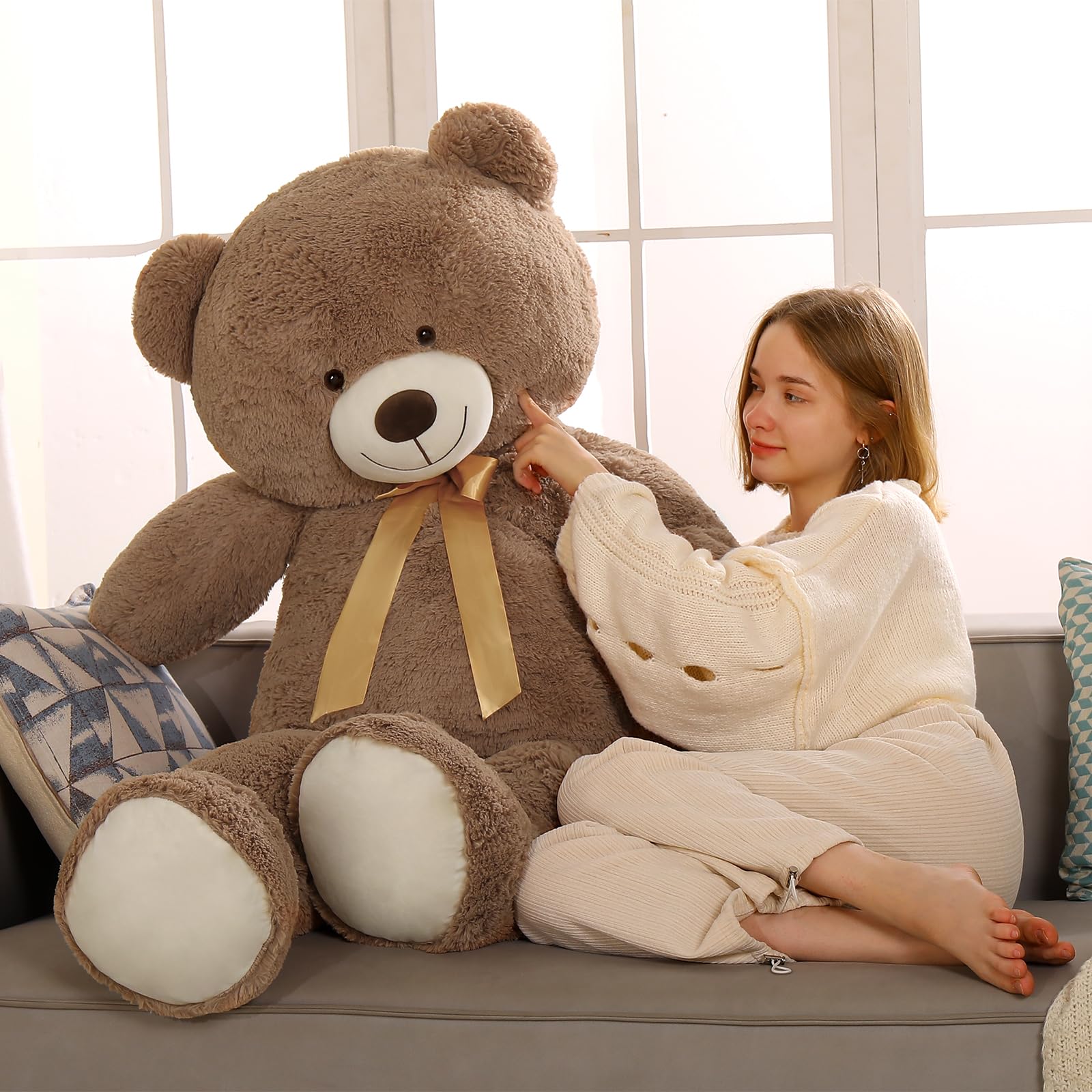 Foto 2 | Peluche Teddy Bear Tezituor, Tamaño Grande, 150 Cm, Para Novia - Venta Internacional.
