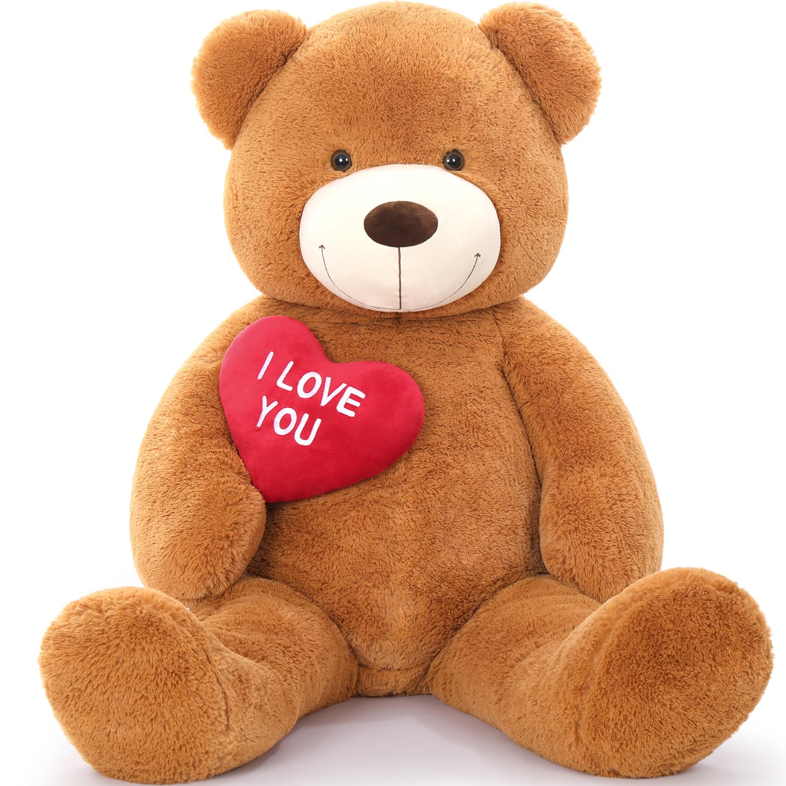 Oso De Peluche Mao Golan, Tamaño Grande, 130 Cm, Te Quiero - Venta Internacional.