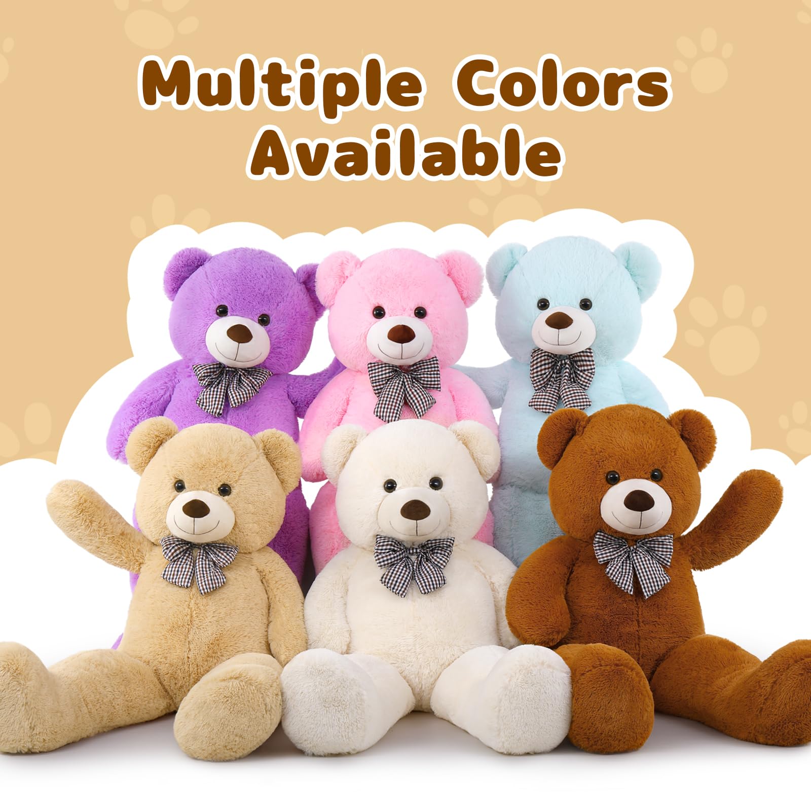 Foto 5 pulgar | Peluche Gigante Mao Golan De Peluche, 150 Cm, Tamaño Natural, Para Bebé - Venta Internacional.