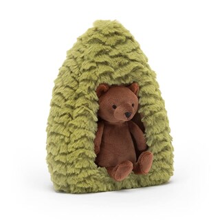 Foto 1 | Oso De Peluche Jellycat Forest Fauna Bear De 19 Cm - Venta Internacional.