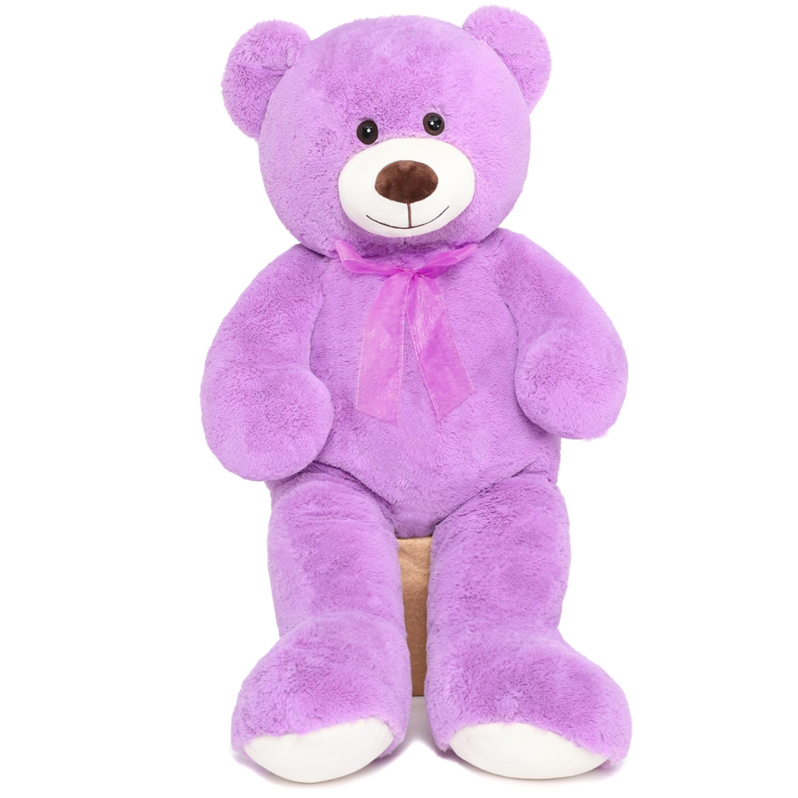 Foto 2 pulgar | Oso De Peluche Morismos Giant 90 Cm, Color Morado - Venta Internacional.
