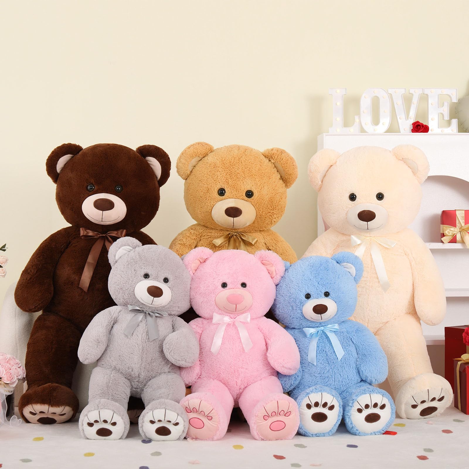 Foto 6 | Peluche De Peluche Morismos Giant De Peluche De 130 Cm - Venta Internacional.