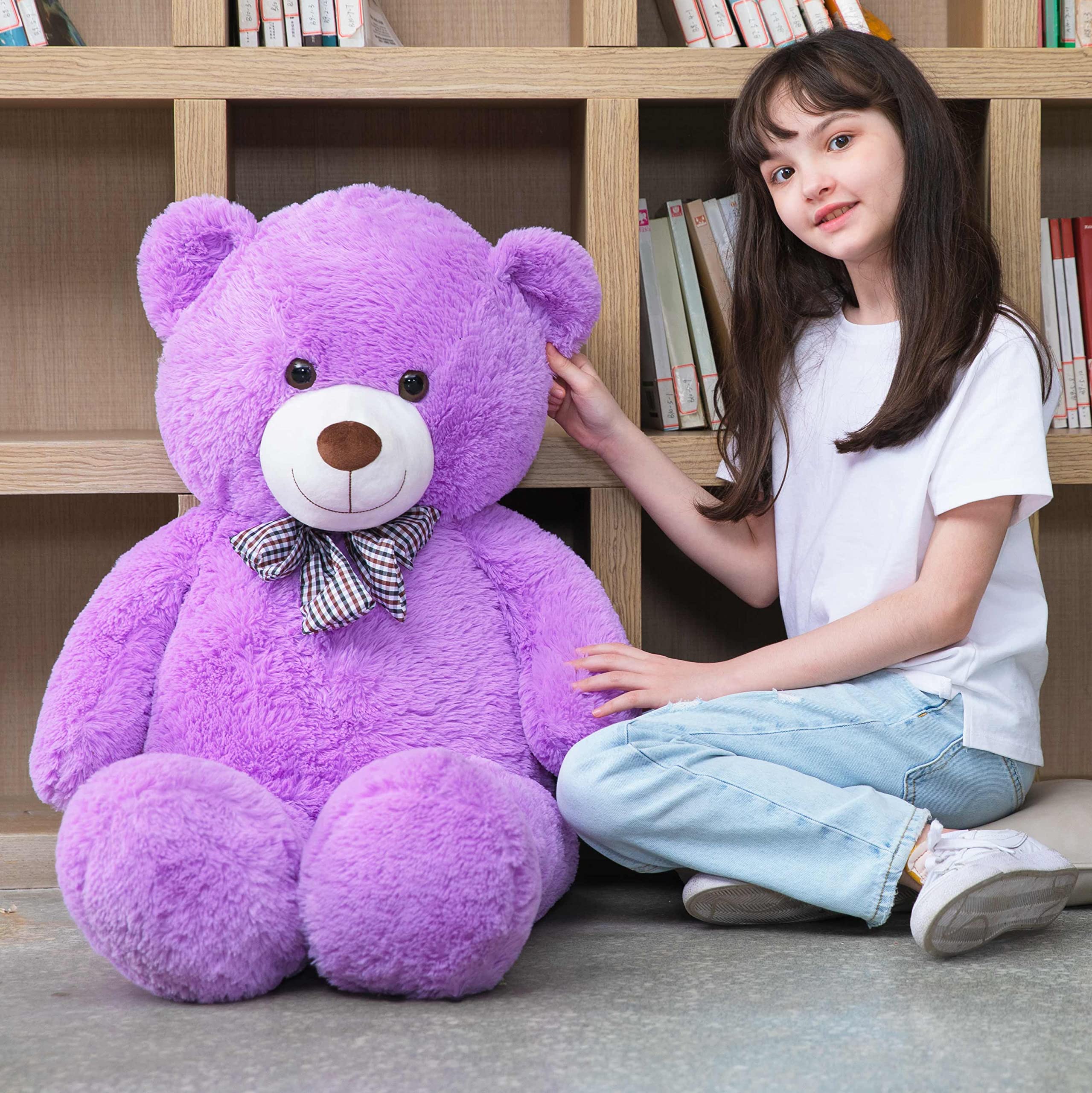 Foto 4 pulgar | Oso De Peluche Morismos De 1 M Para Niños Y Novia - Venta Internacional.