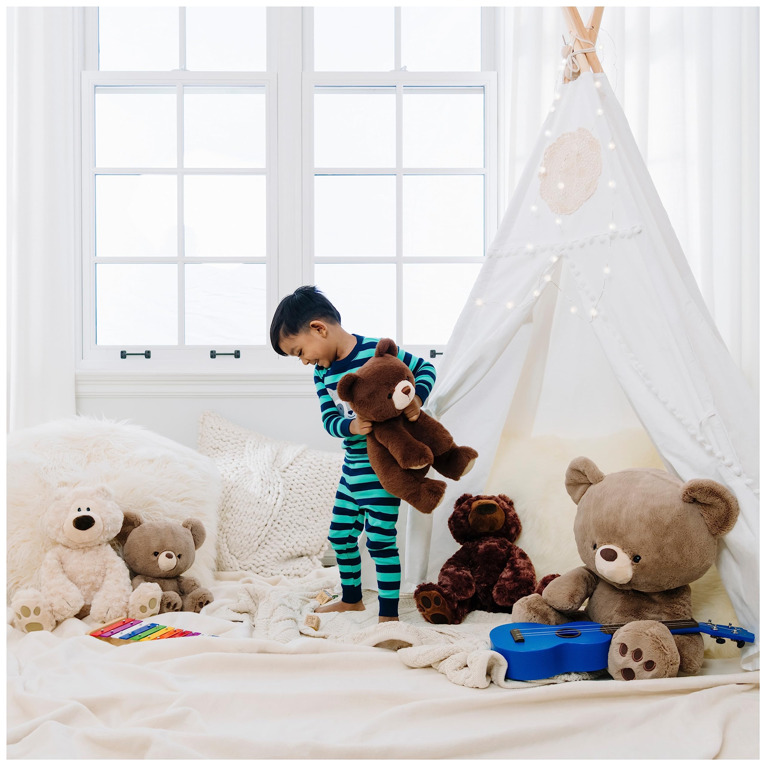 Foto 5 pulgar | Peluche Gund Philbin Classic - Oso De Peluche (45 Cm), Color Beige - Venta Internacional.