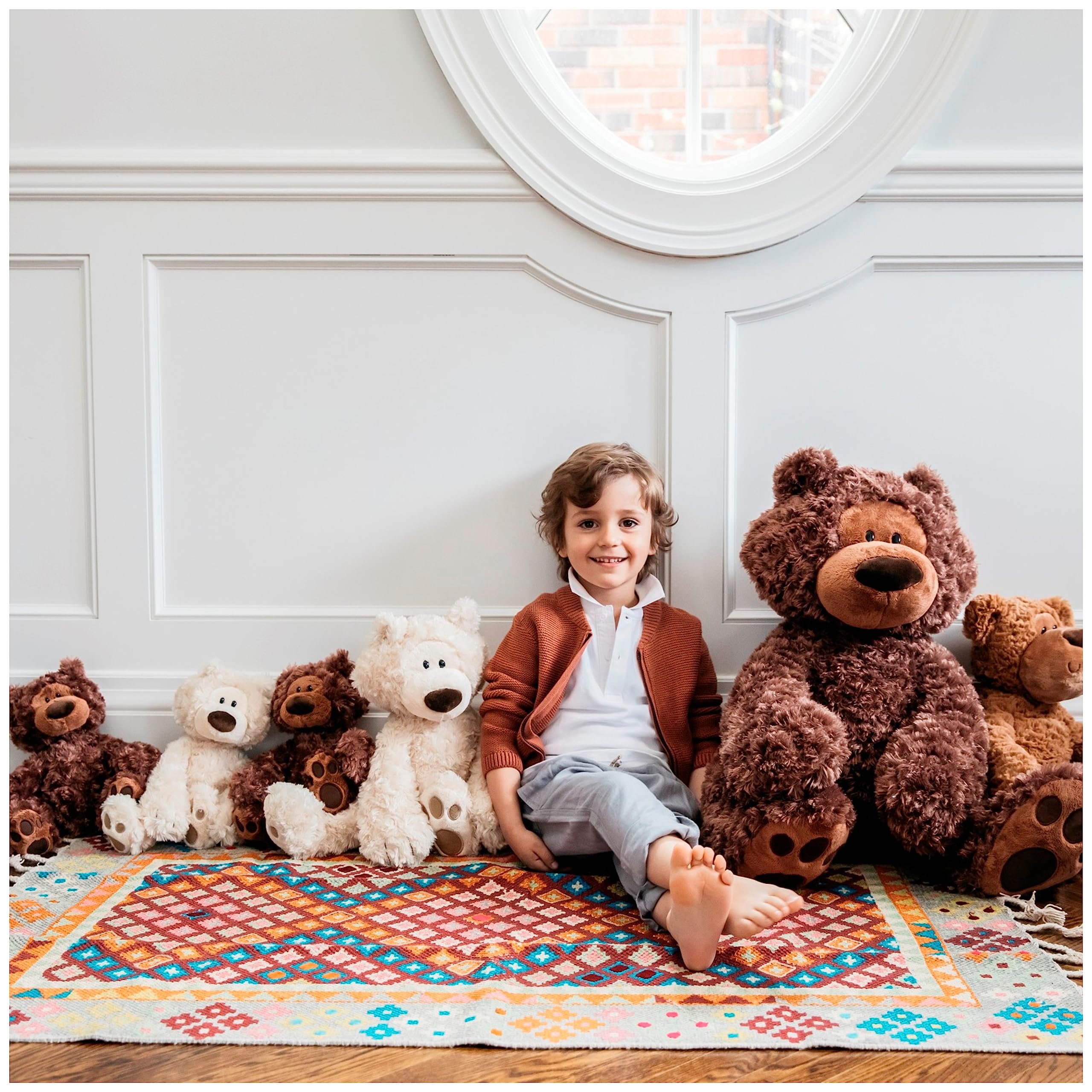 Foto 6 pulgar | Peluche Gund Philbin Classic - Oso De Peluche (45 Cm), Color Beige - Venta Internacional.
