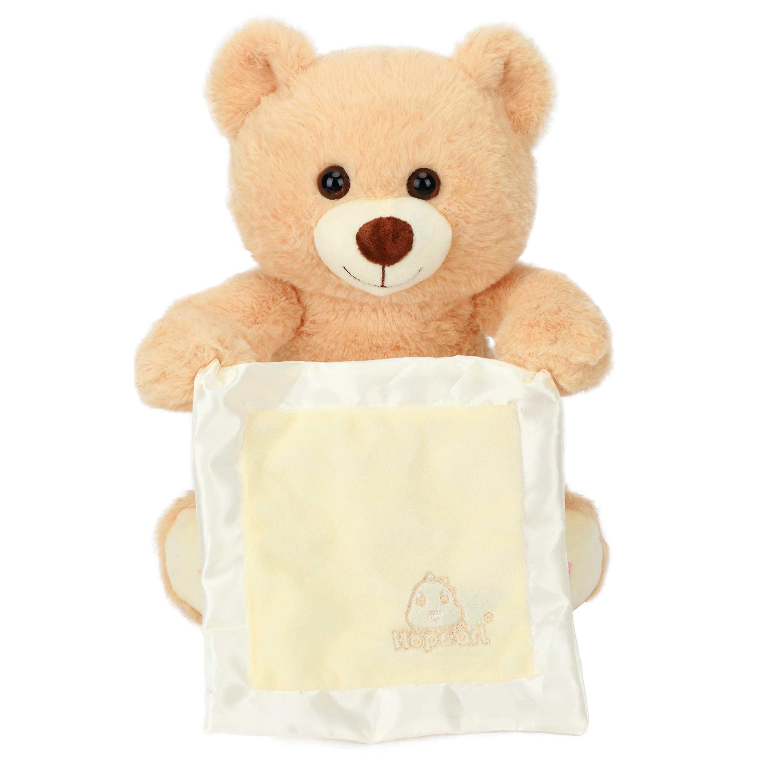 Foto 8 pulgar | Oso De Peluche Hopearl Peek A Boo Con Manta De Seguridad De 28 Cm - Venta Internacional.