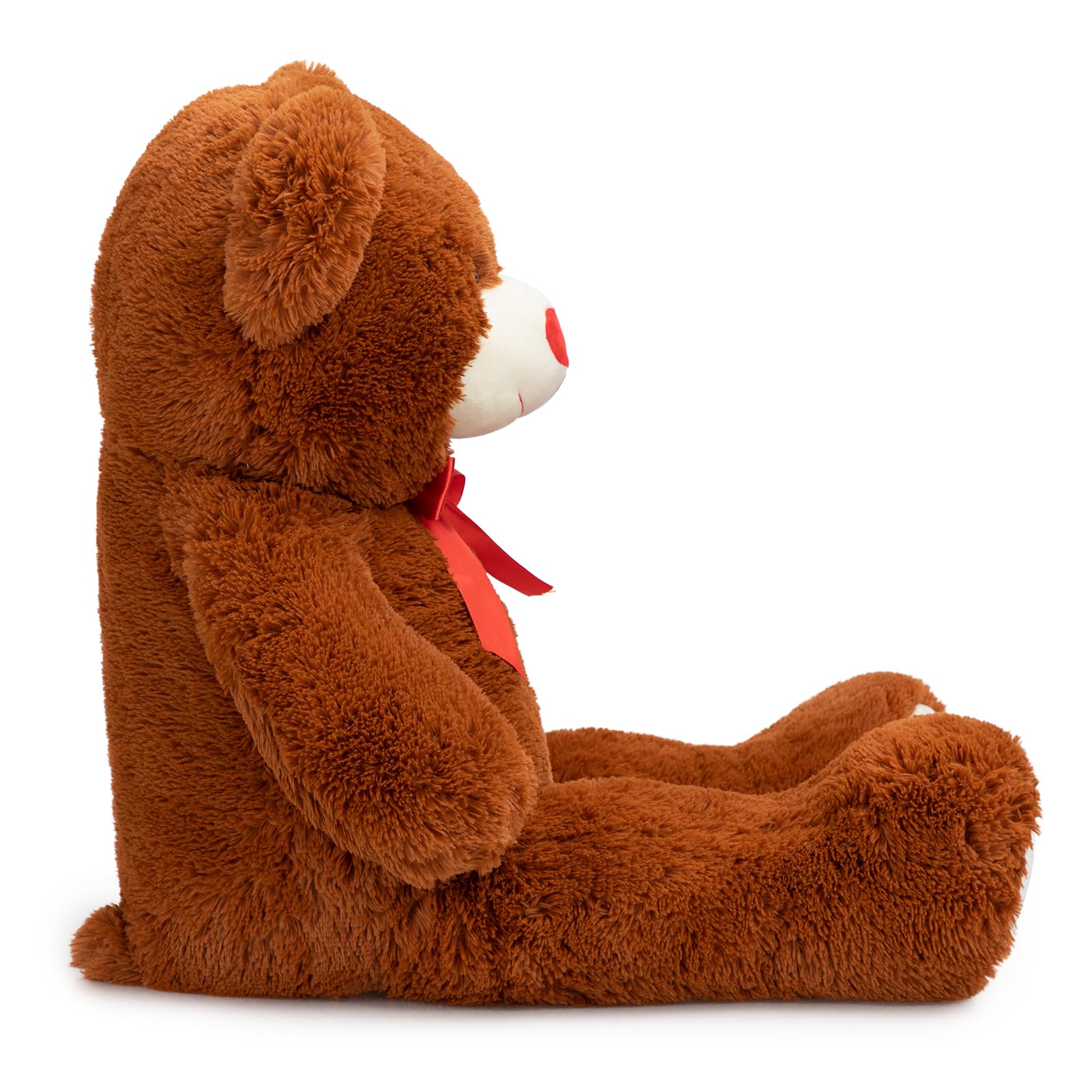 Foto 8 pulgar | Peluche Con Forma De Oso De Peluche Hollyhome, 90 Cm, Con Corazón Rojo - Venta Internacional.
