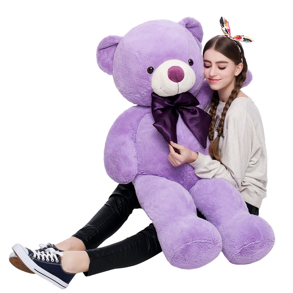 Foto 2 pulgar | Peluche Gigante Mao Golan De Peluche Morado De 120 Cm - Venta Internacional.