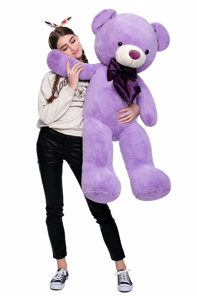 Foto 4 pulgar | Peluche Gigante Mao Golan De Peluche Morado De 120 Cm - Venta Internacional.