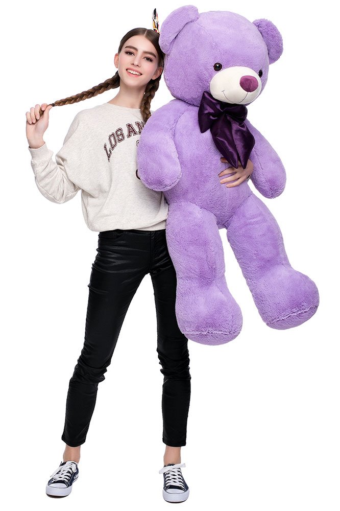 Foto 5 pulgar | Peluche Gigante Mao Golan De Peluche Morado De 120 Cm - Venta Internacional.