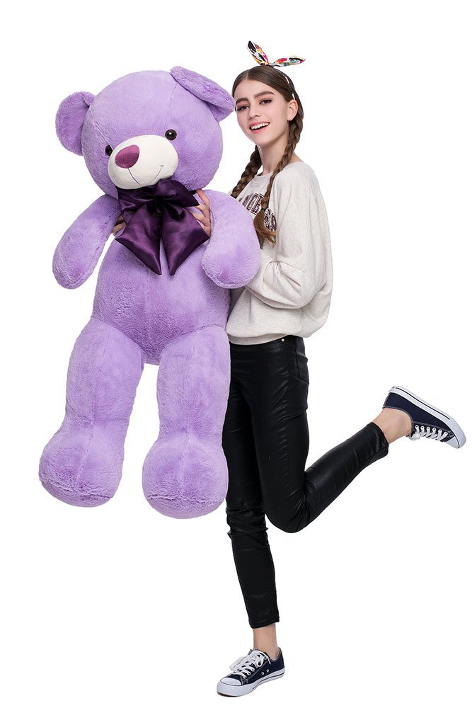 Foto 6 pulgar | Peluche Gigante Mao Golan De Peluche Morado De 120 Cm - Venta Internacional.